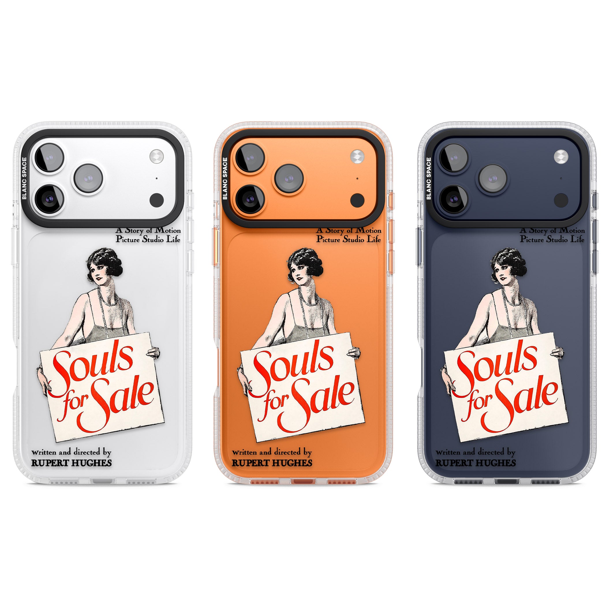 Souls For Sale Poster iPhone 17 Pro Impact Air Clear Phone Case APT Impact Protection