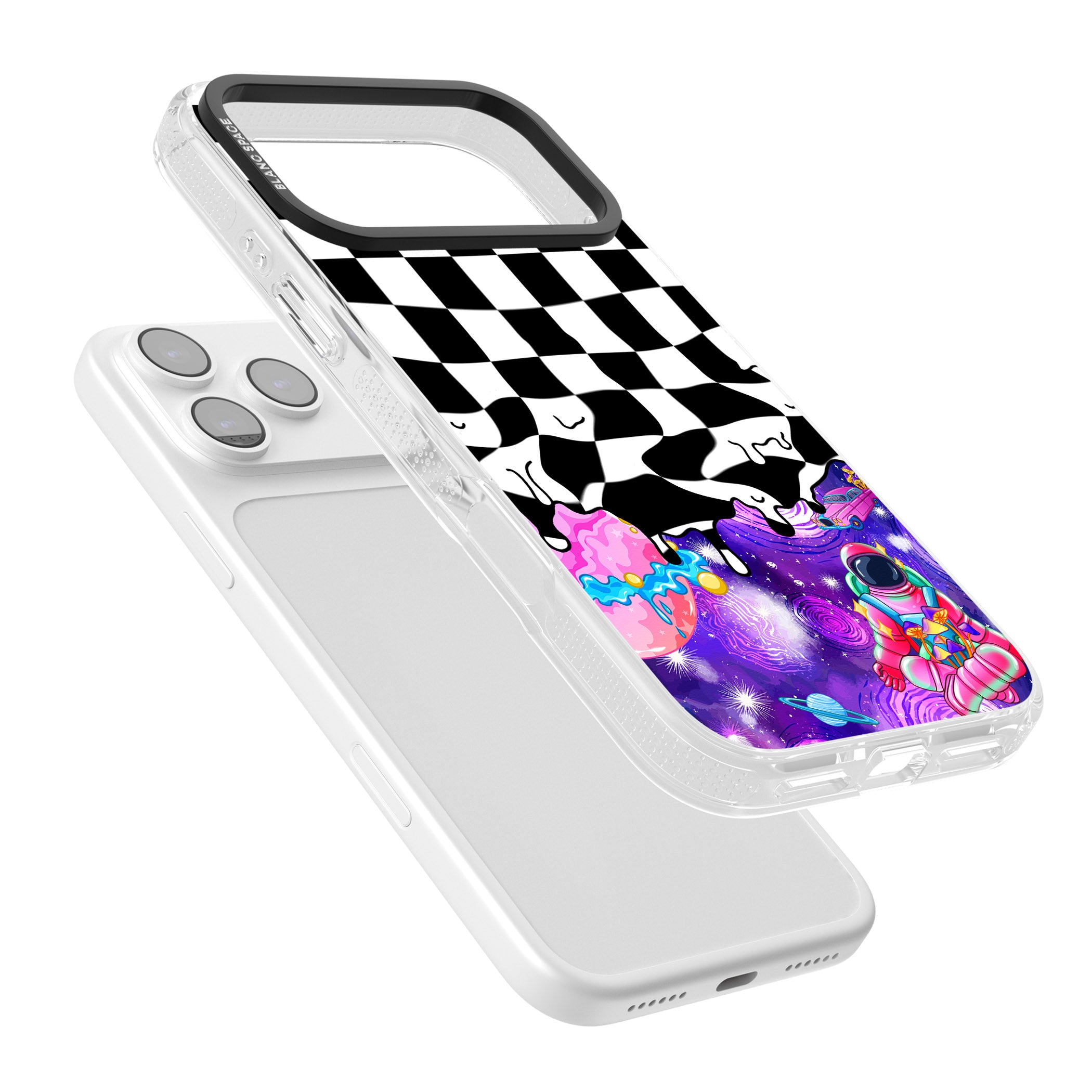 Washed Out iPhone 17 Pro Impact Air Clear Phone Case Colours