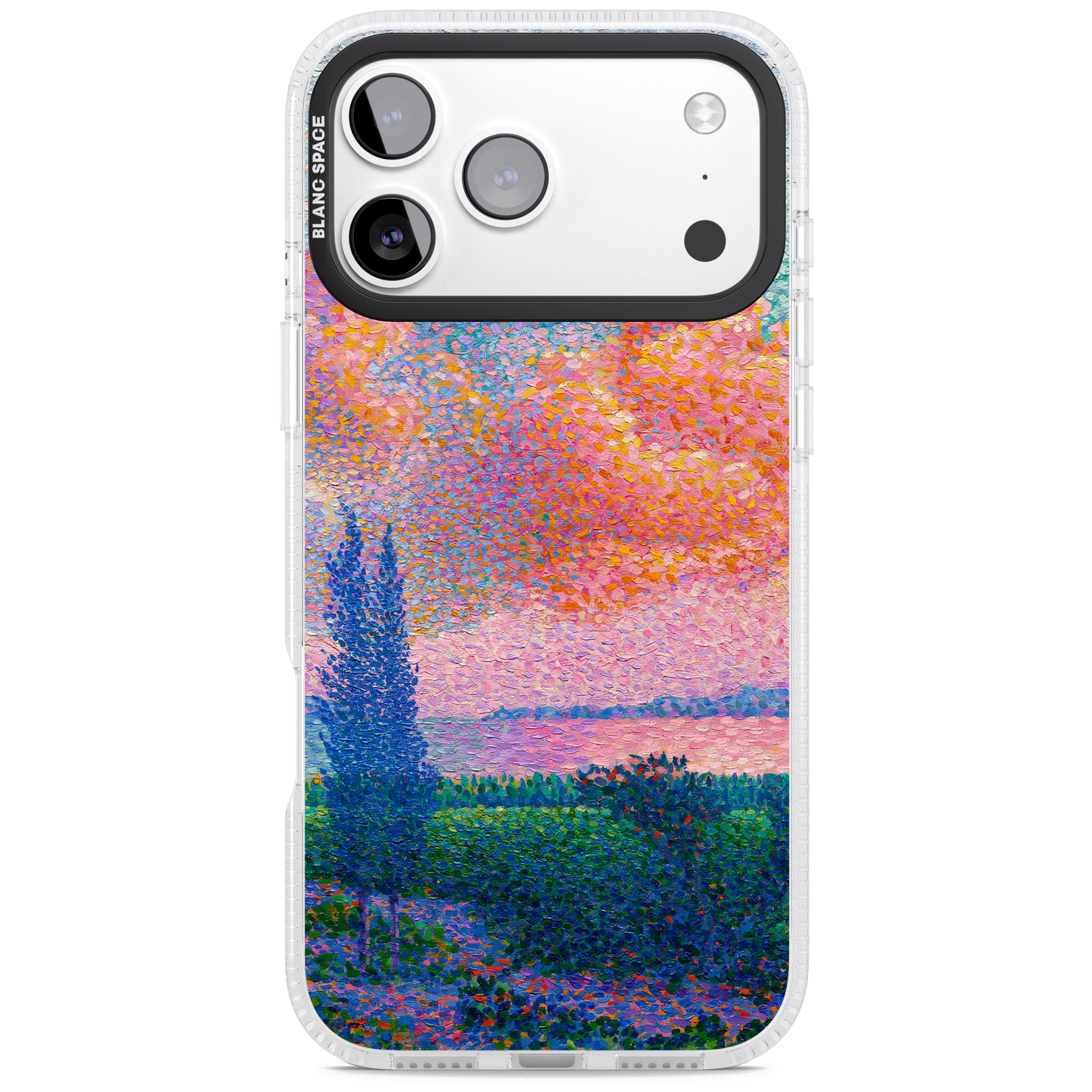 The Pink Cloud iPhone 17 Pro Max Impact Air Clear Phone Case