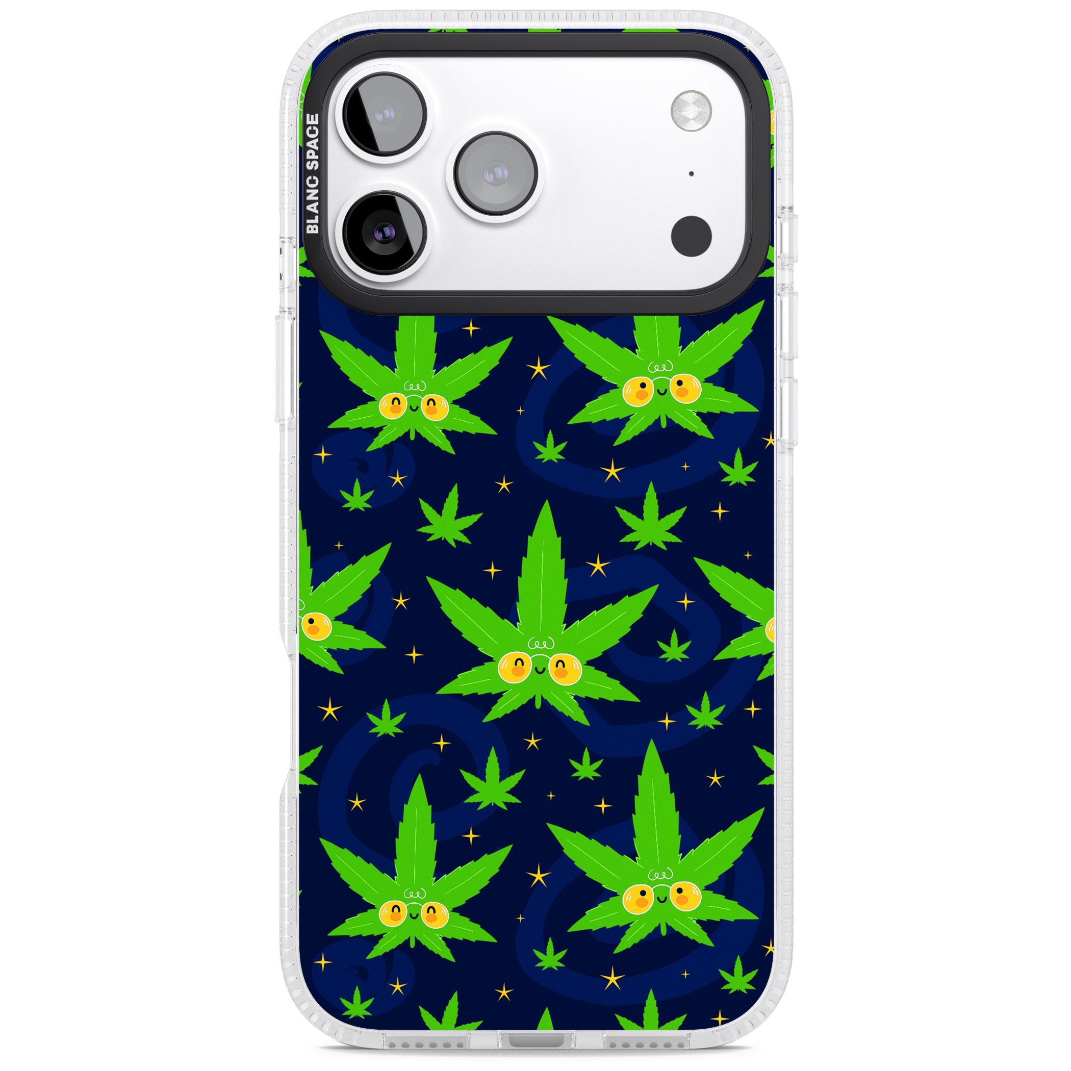 High Af iPhone 17 Pro Impact Air Clear Phone Case