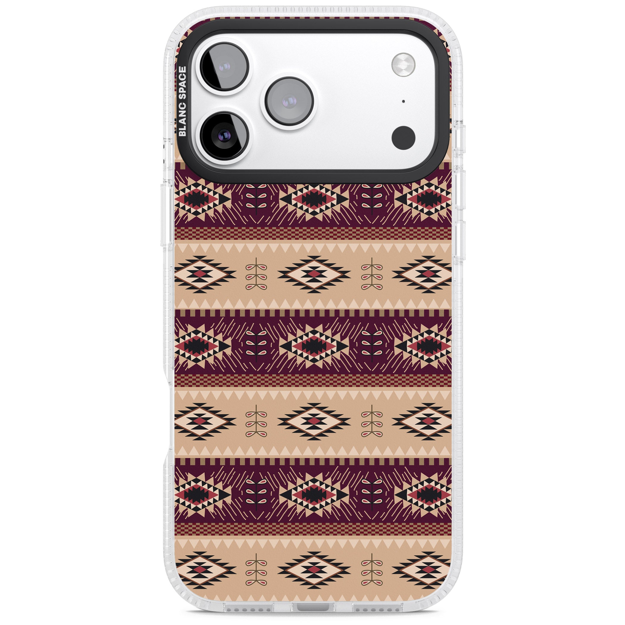 Western Poncho iPhone 17 Pro Max Impact Air Clear Phone Case