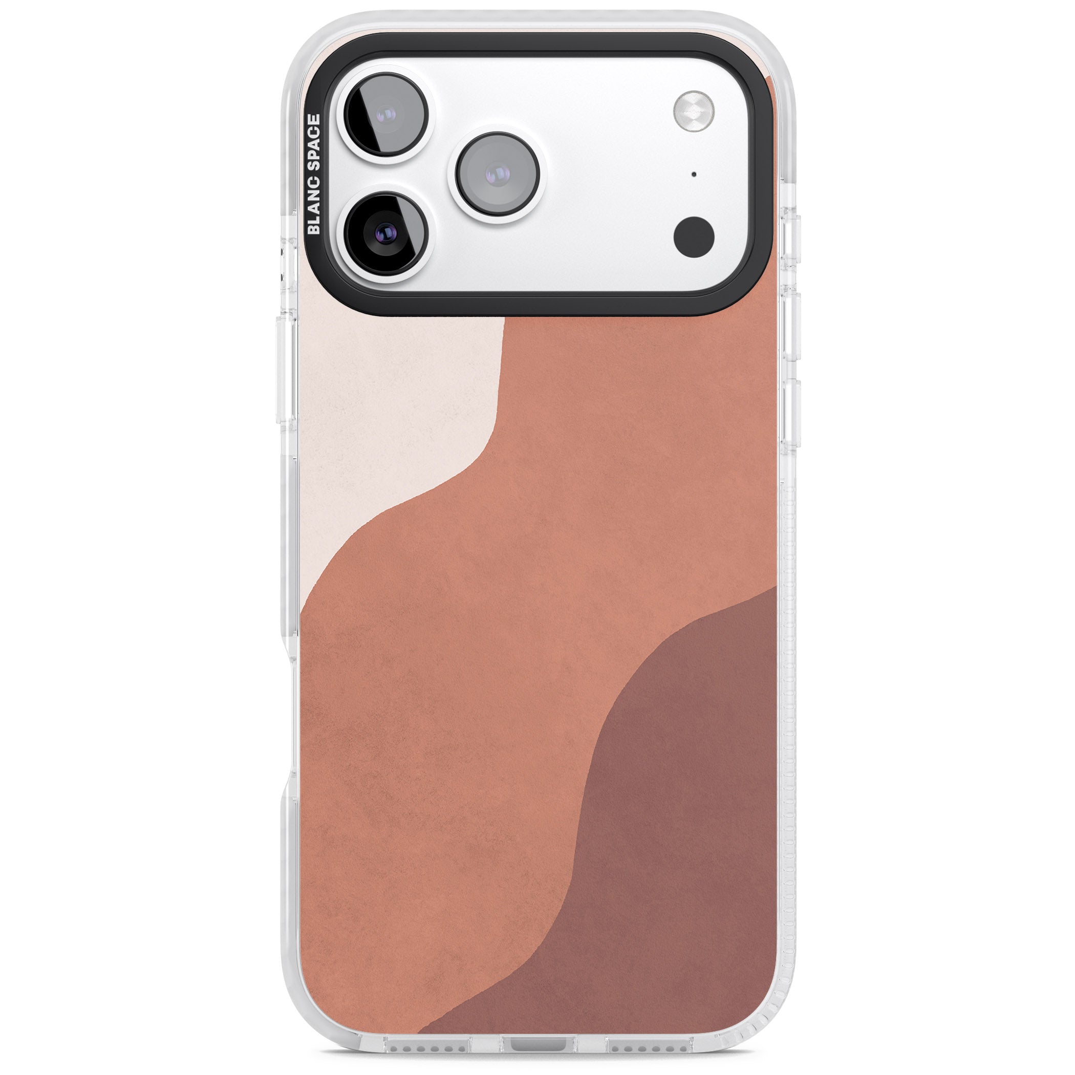 Lush Abstract Watercolour Design #3 iPhone 17 Pro Max Impact Clear Phone Case