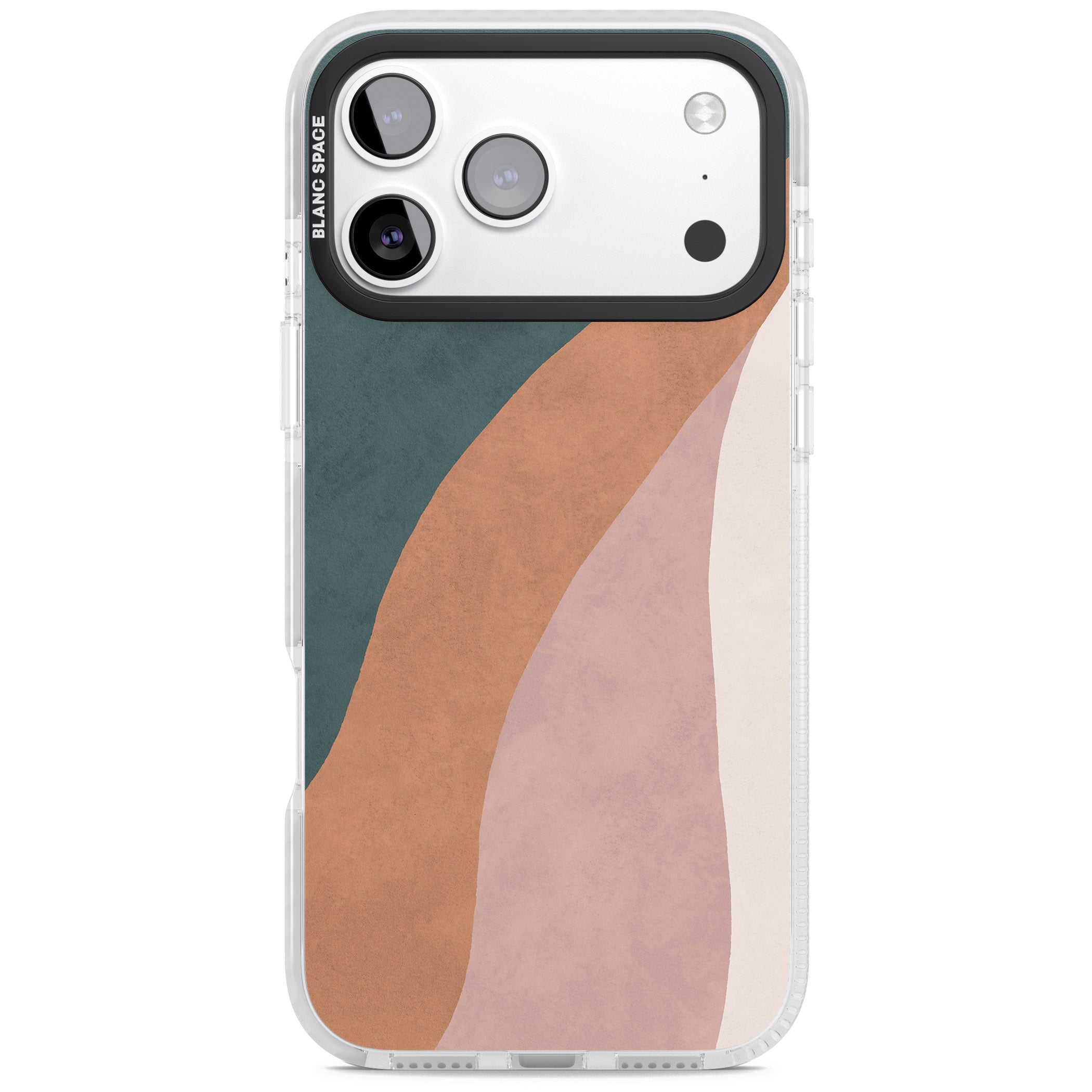 Earthwave Abstract iPhone 17 Pro Impact Clear Phone Case