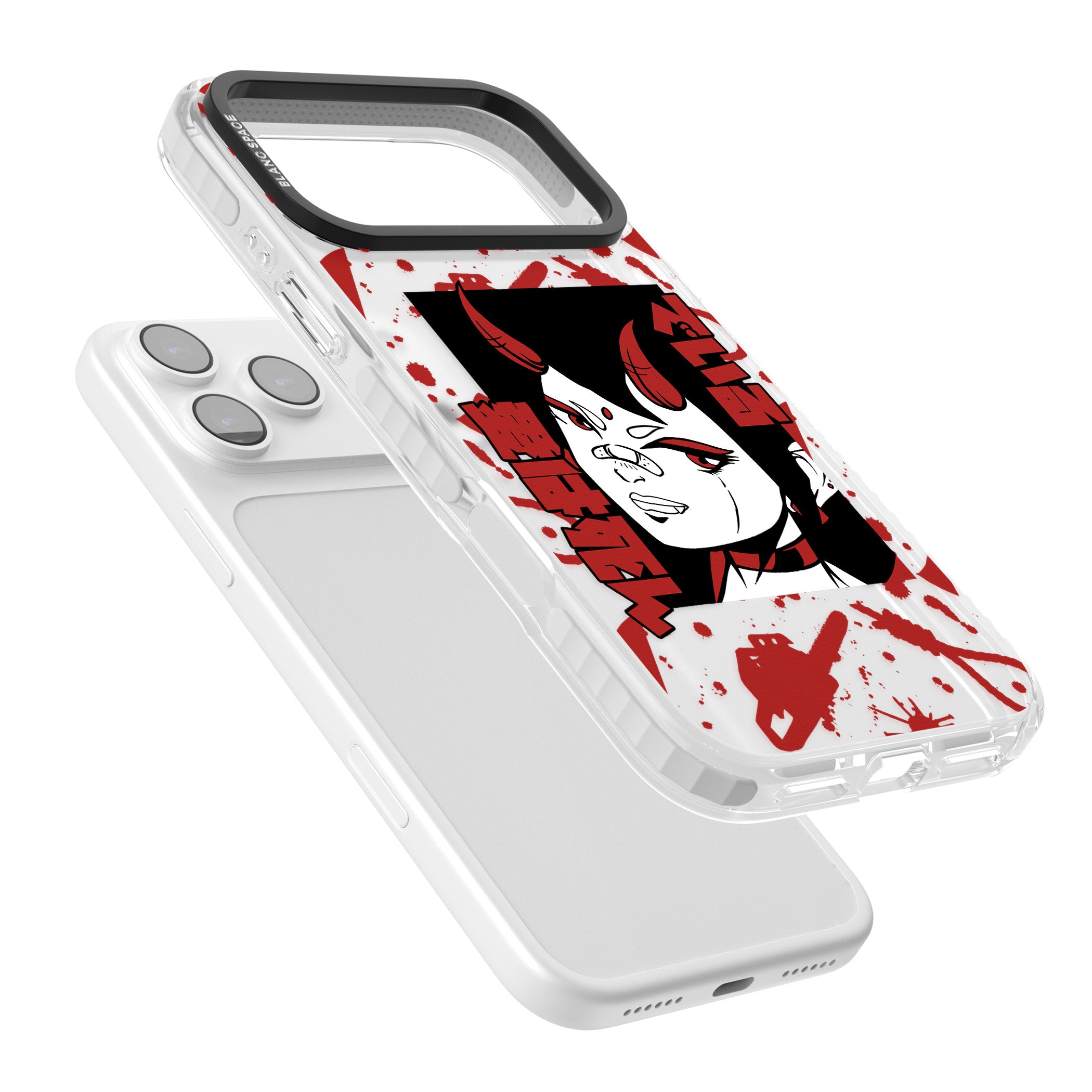 She'S A Devil iPhone 17 Pro Impact Clear Phone Case Colours