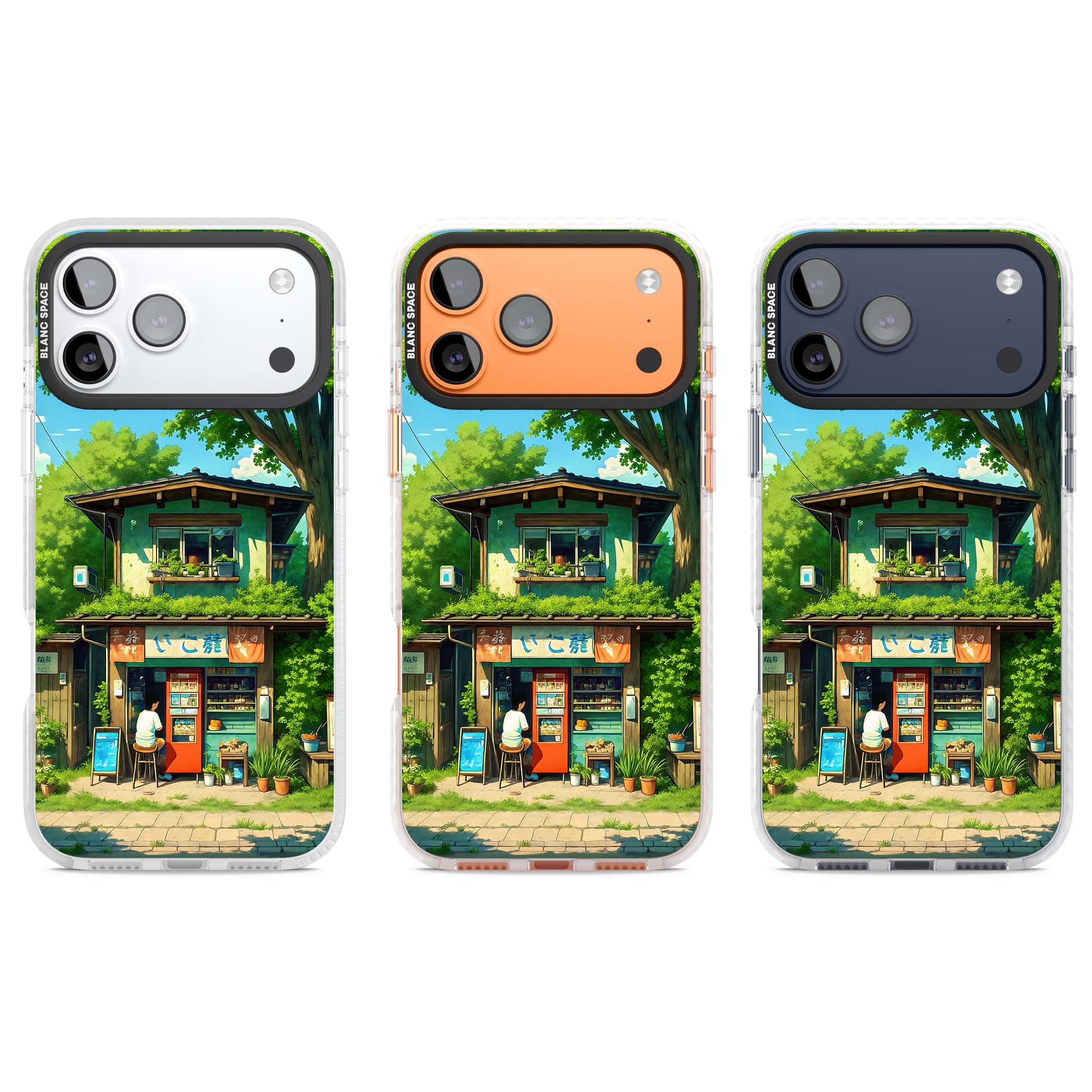 Countryside Kiosk for her iPhone case | Black Impact case for iPhone 17 Pro, iPhone 17 Pro Max