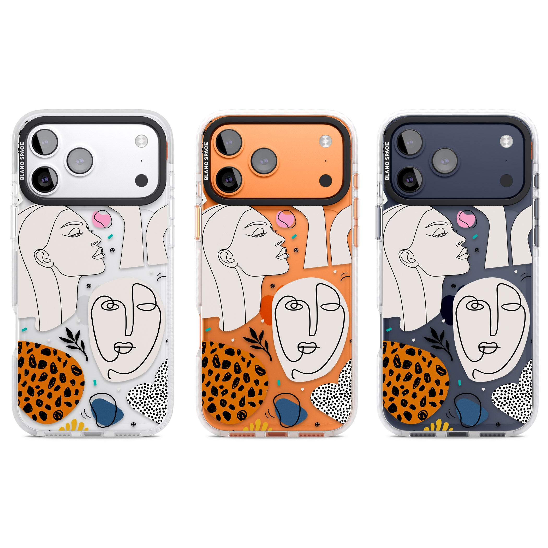 Artistic Expression Scrapbook iPhone 17 Pro Impact Clear Phone Case APT Impact Protection