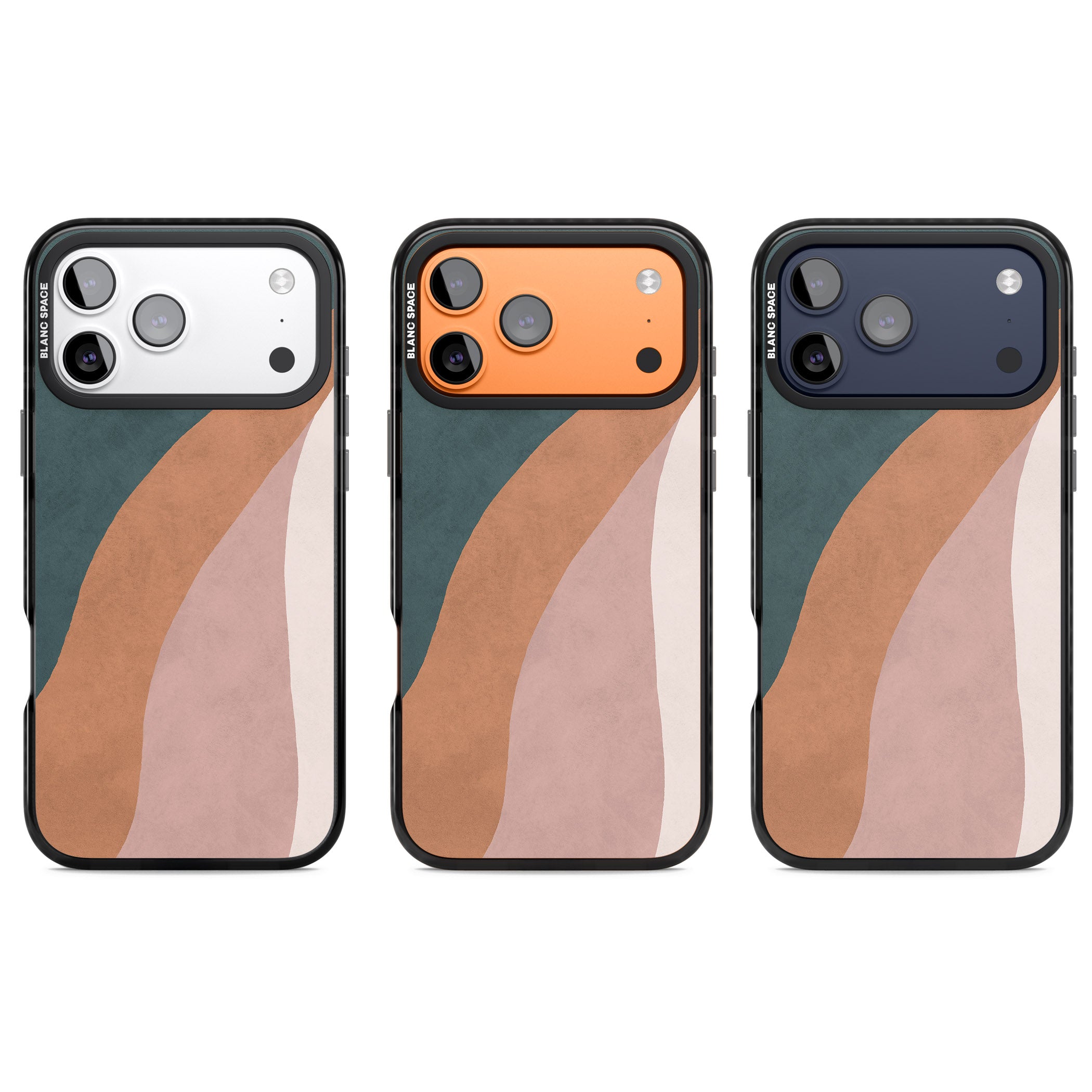 Earthwave Abstract iPhone 17 Pro Impact Black Phone Case APT Impact Protection