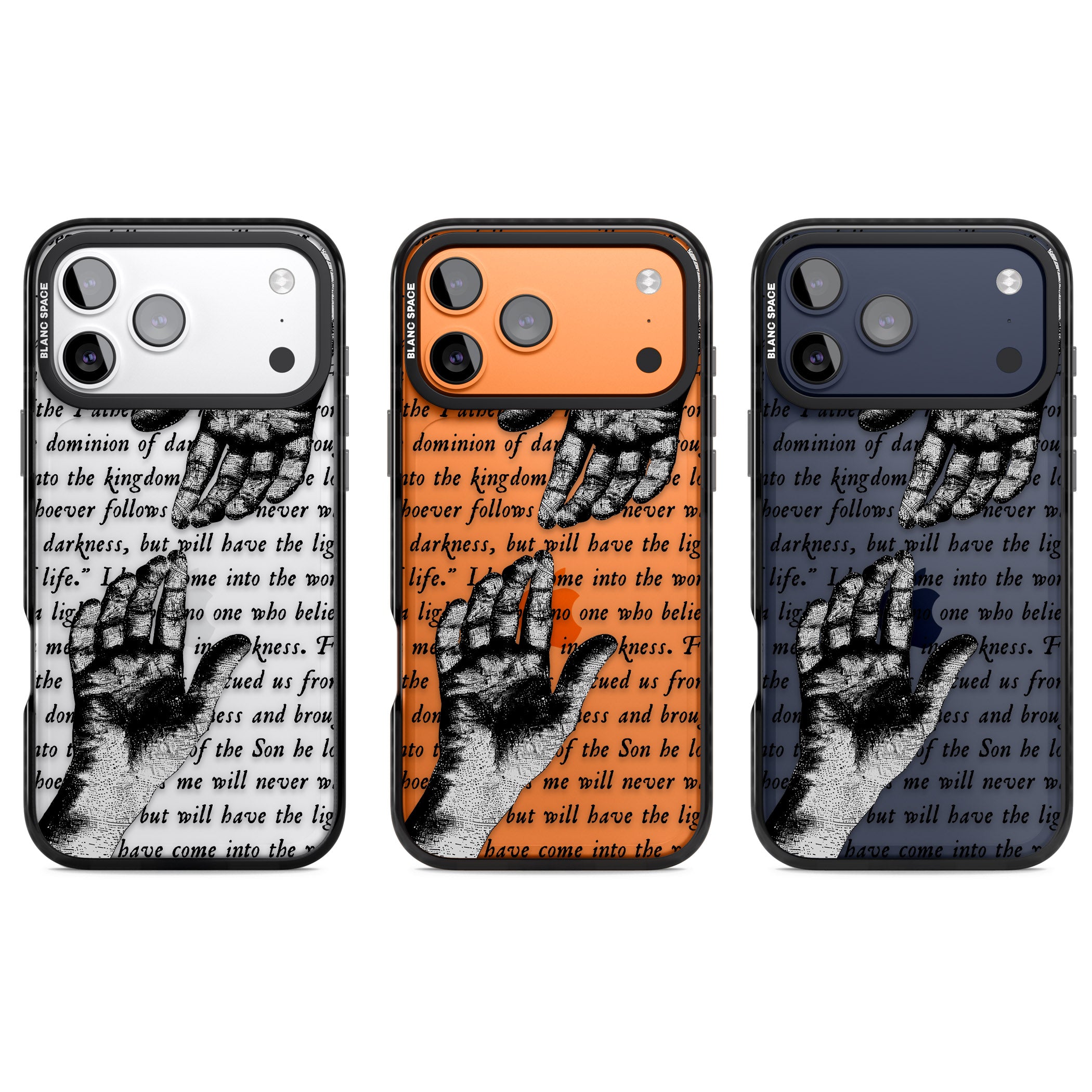 In Touch iPhone 17 Pro Impact Black Phone Case APT Impact Protection