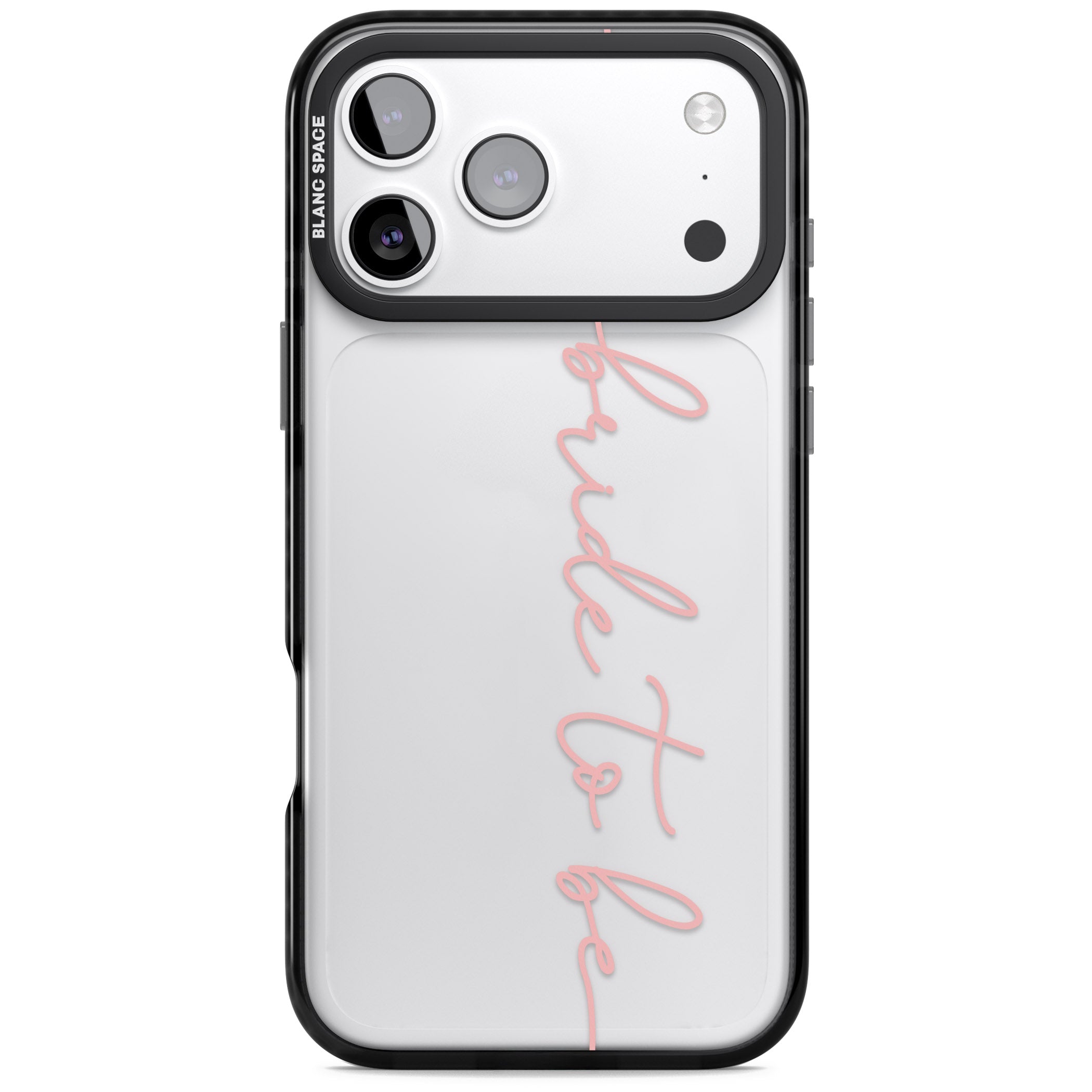 Bride To Be iPhone 17 Pro Max Impact Black Phone Case