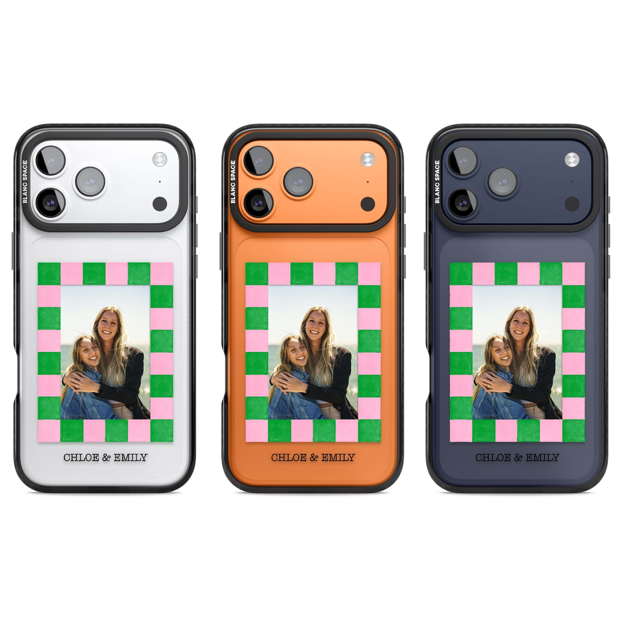 Personalised Riviera Check Photo