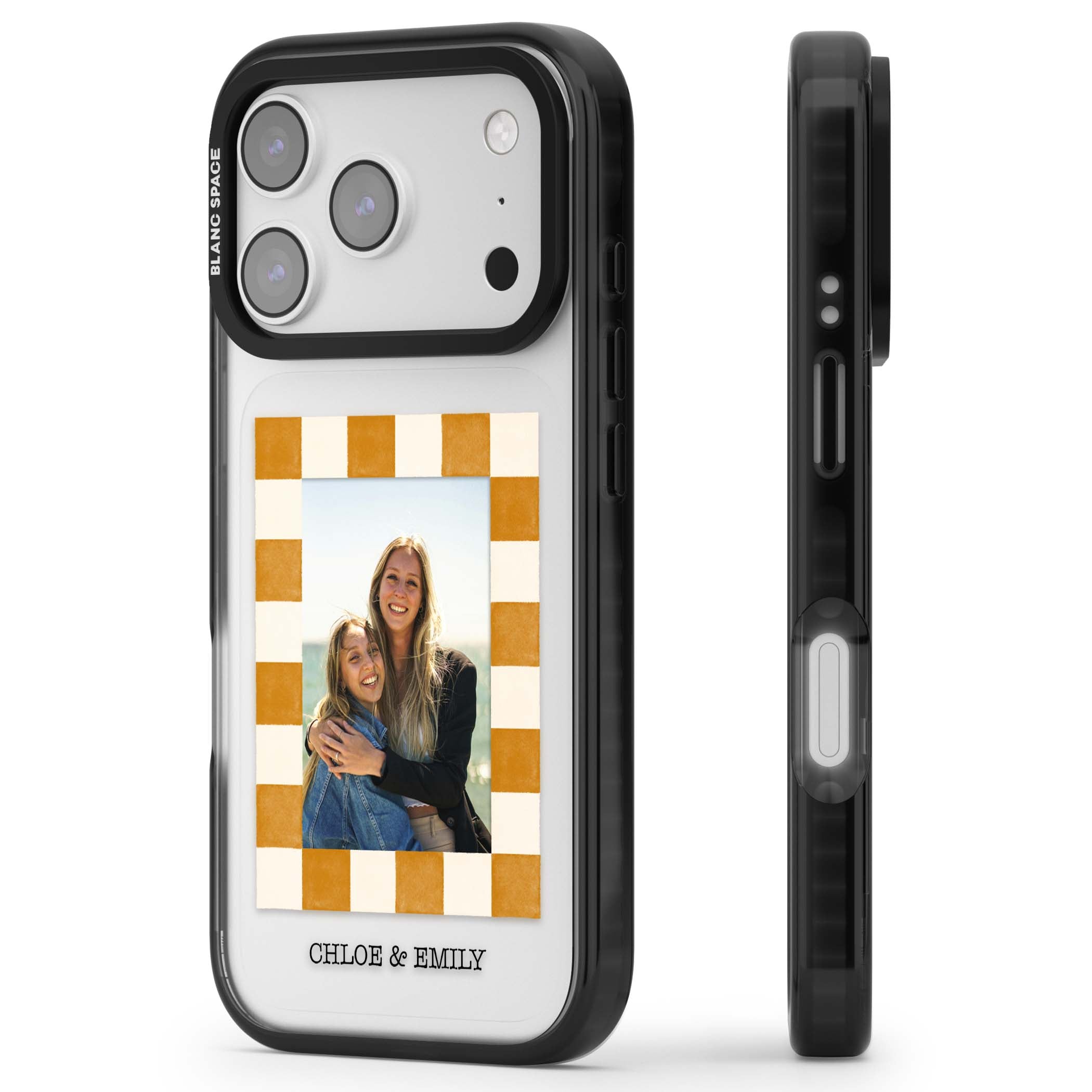 Personalised Citrus Check Photo