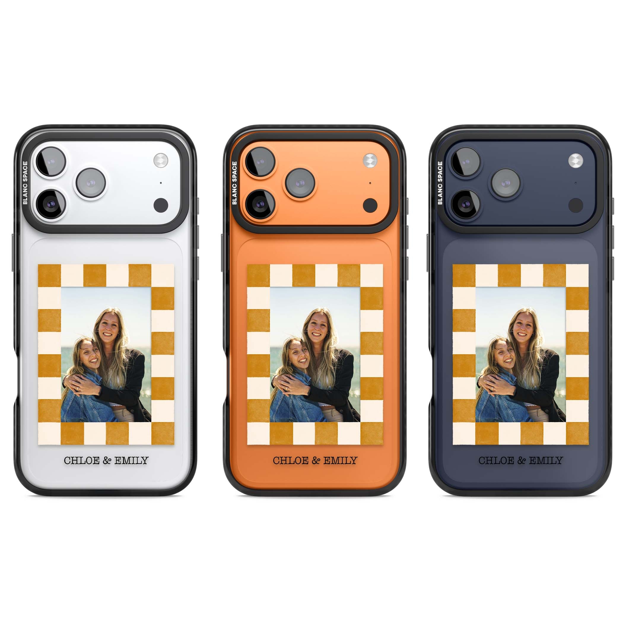 Personalised Citrus Check Photo