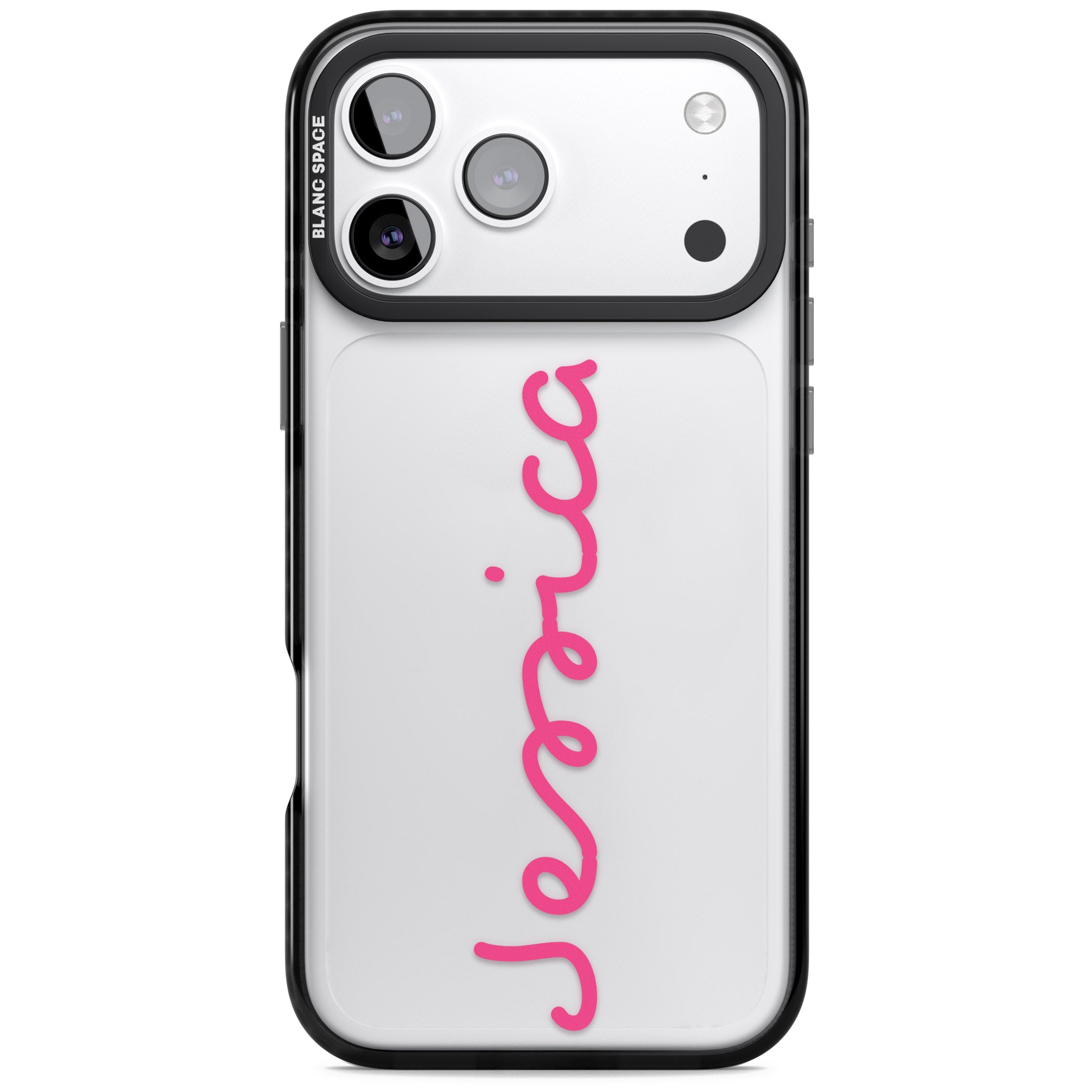 Personalised Summer Name iPhone 17 Pro Max Impact Black Phone Case