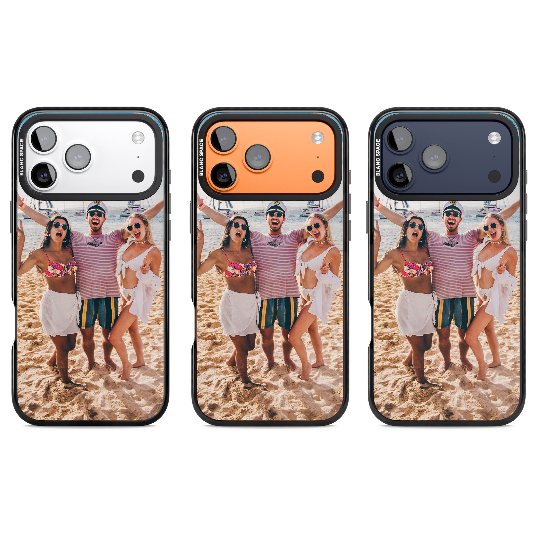Personalised Photo iPhone 17 Pro Impact Black Phone Case APT Impact Protection