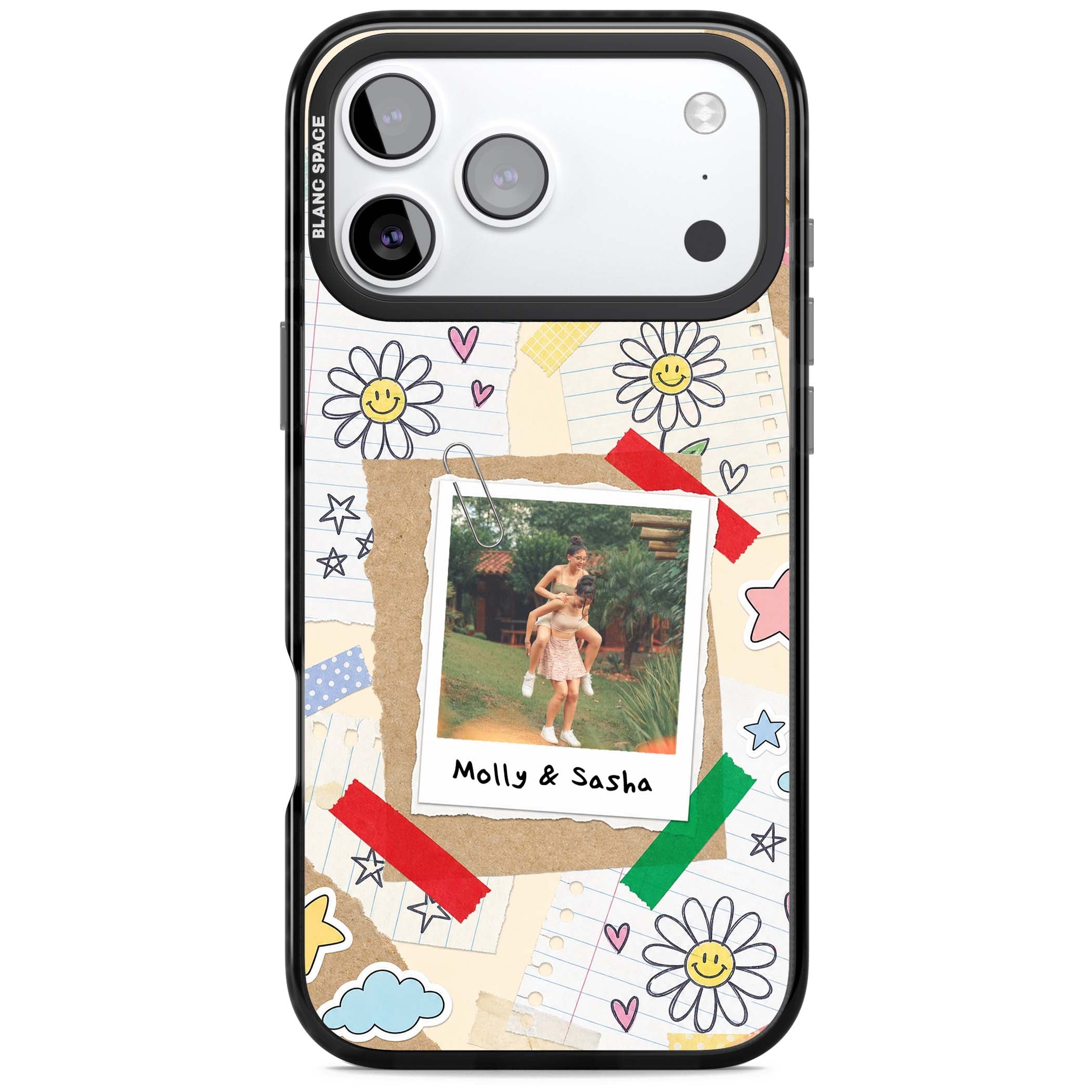 Scrapbook Photo coquette iPhone case | Clear Impact case for iPhone 17 Pro, iPhone 17 Pro Max