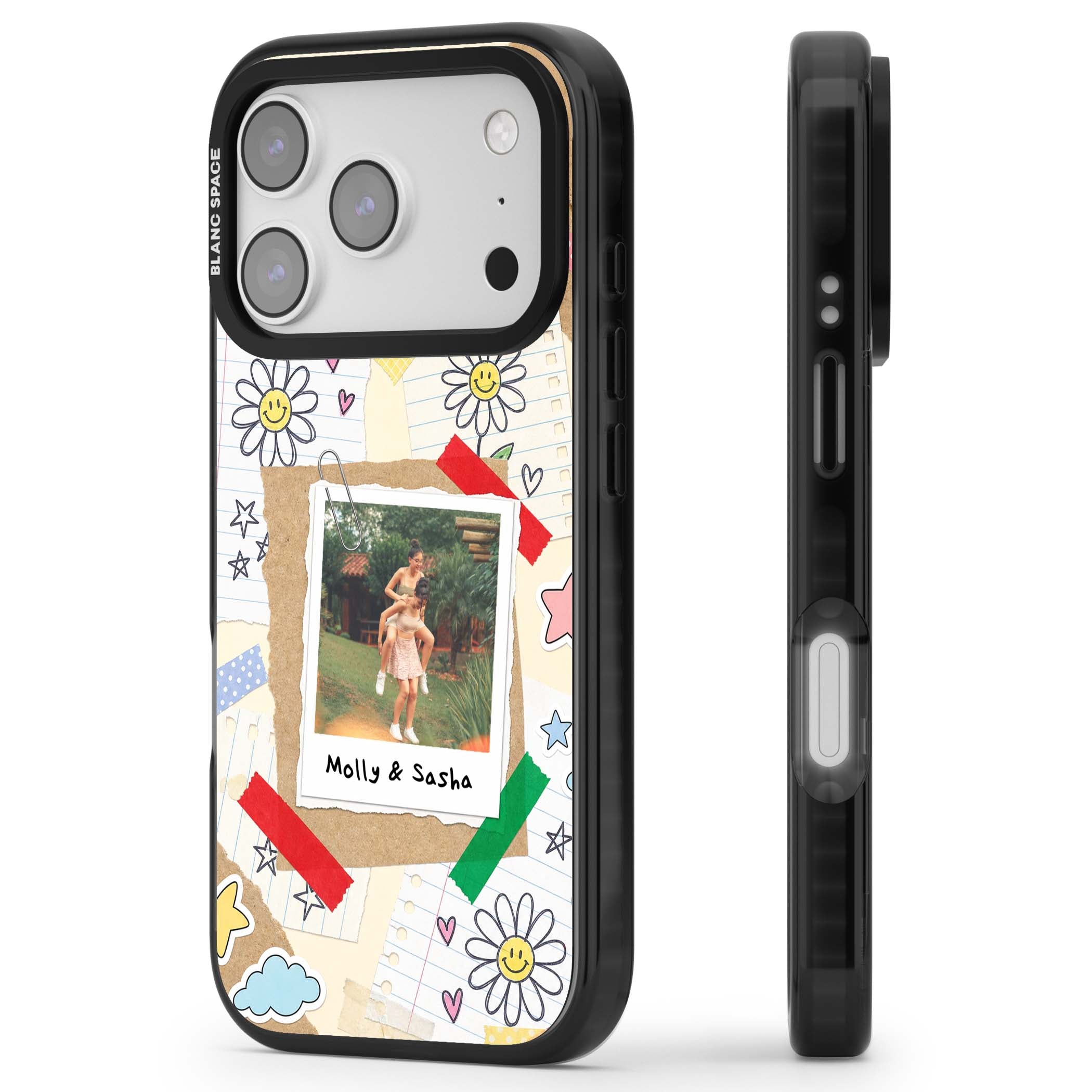 Scrapbook Photo coquette iPhone case | Clear Impact case for iPhone 17 Pro, iPhone 17 Pro Max
