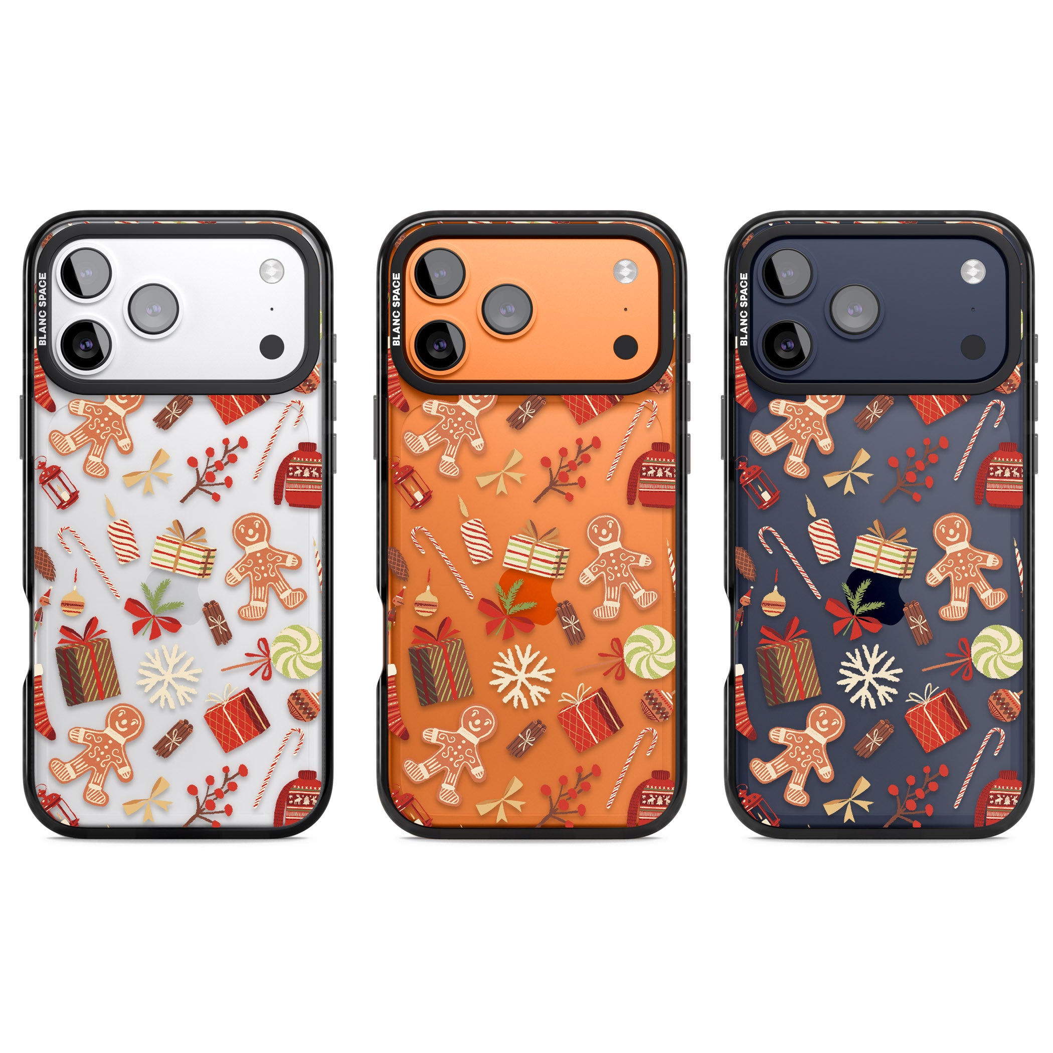 Christmas Assortments iPhone 17 Pro Impact Black Phone Case APT Impact Protection