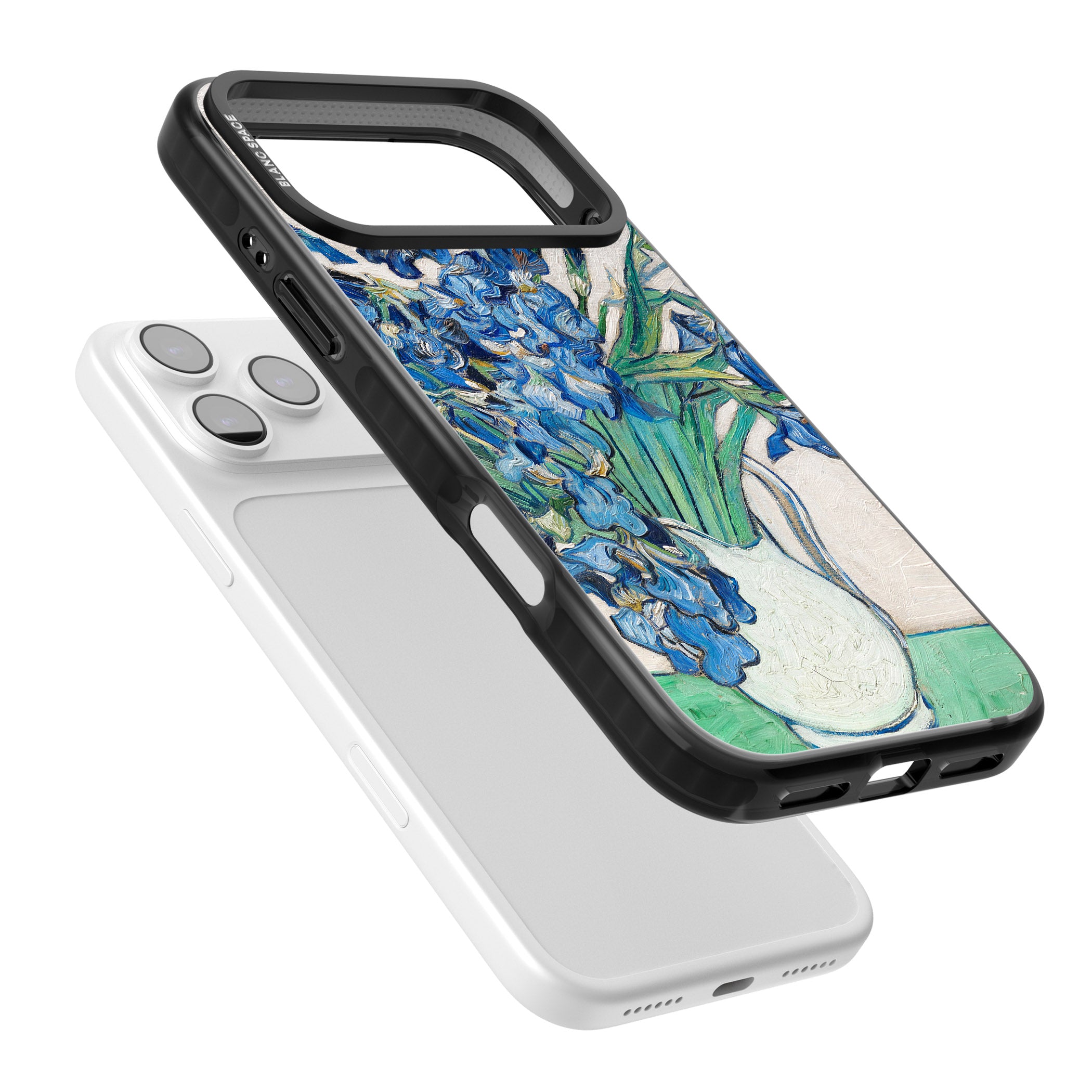 Irises By Vincent Van Gogh iPhone 17 Pro Max Impact Black Phone Case Colours