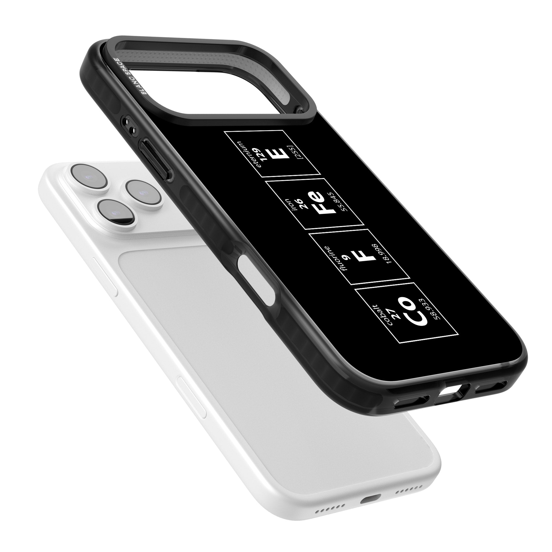 Coffee Element (Black) iPhone 17 Pro Impact Black Phone Case Colours