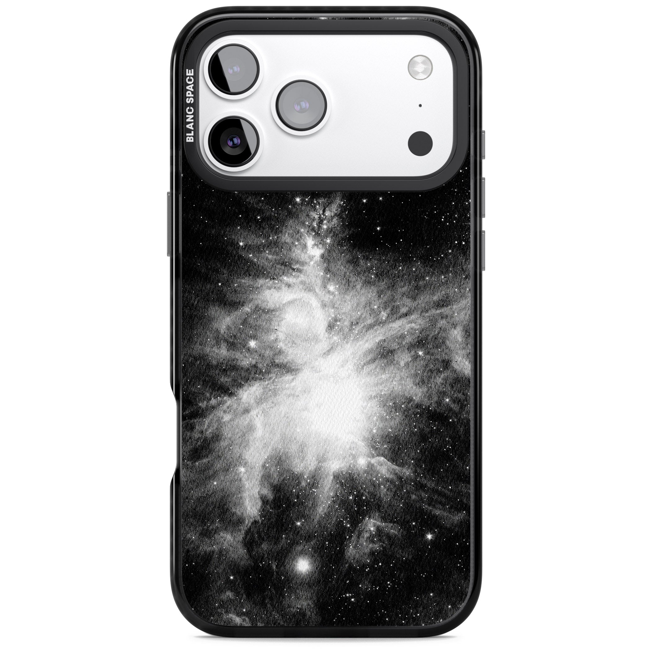 Galaxy Swirl iPhone 17 Pro Max Impact Black Phone Case
