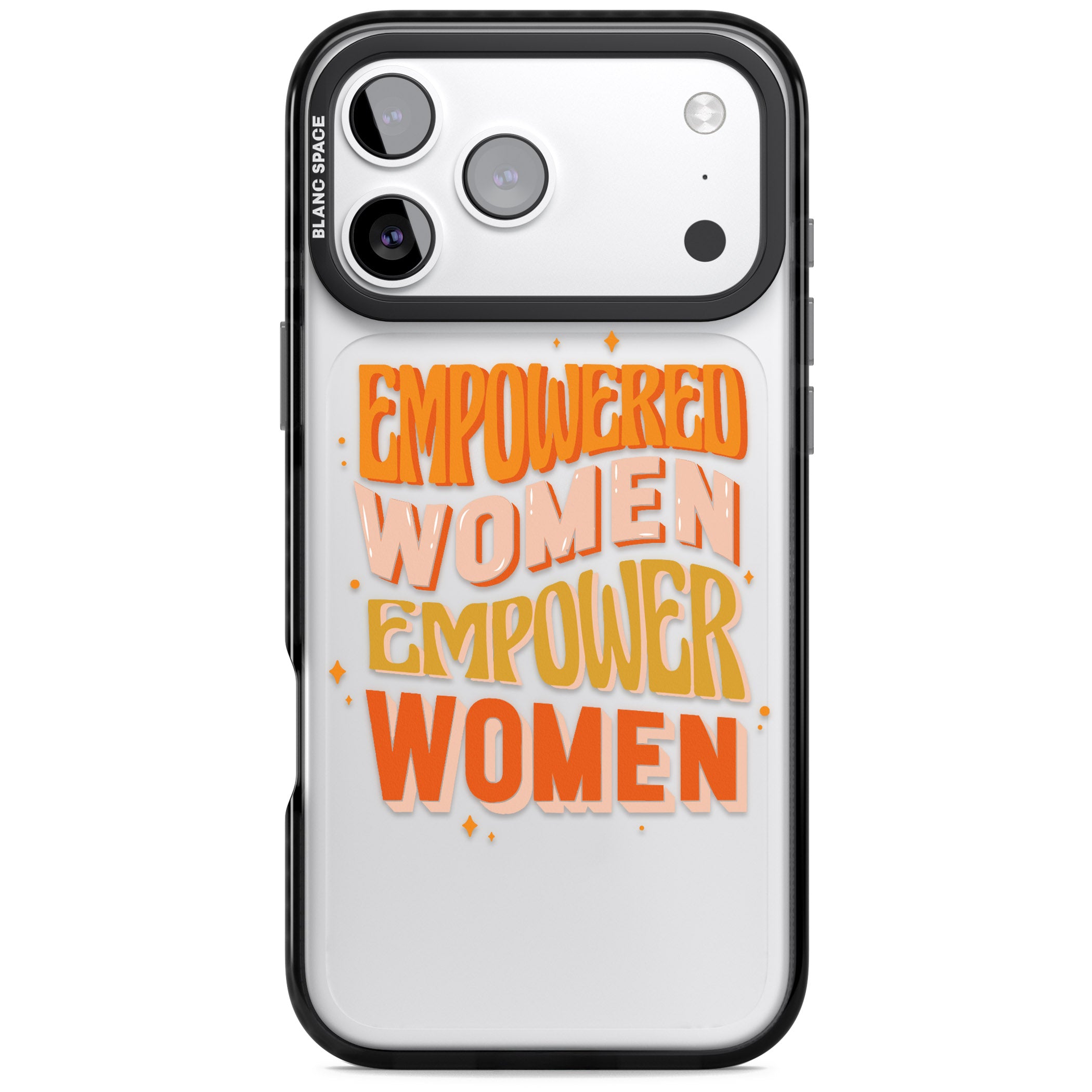 Empowered Women iPhone 17 Pro Max Impact Black Phone Case