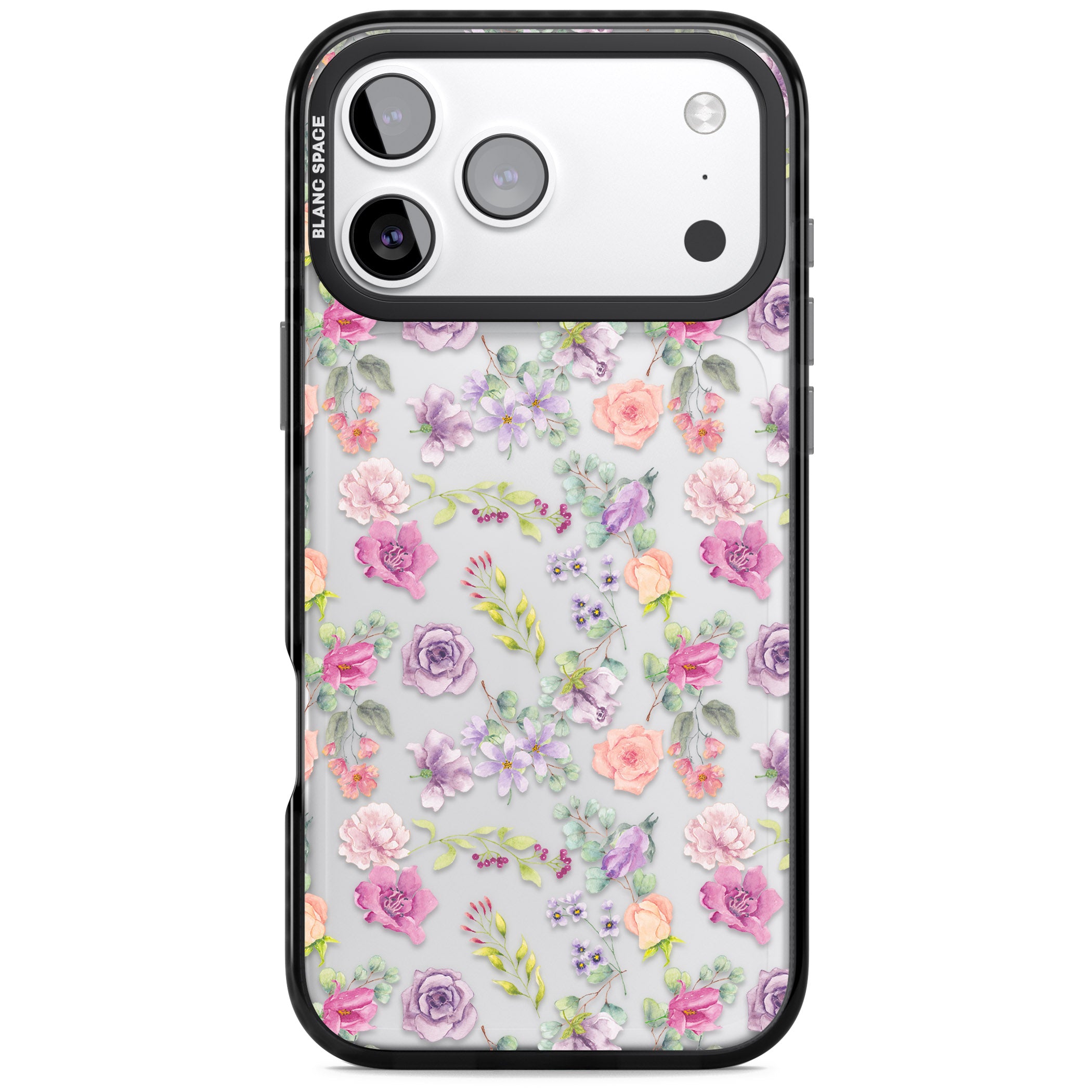 Sunday Flowers iPhone 17 Pro Max Impact Black Phone Case