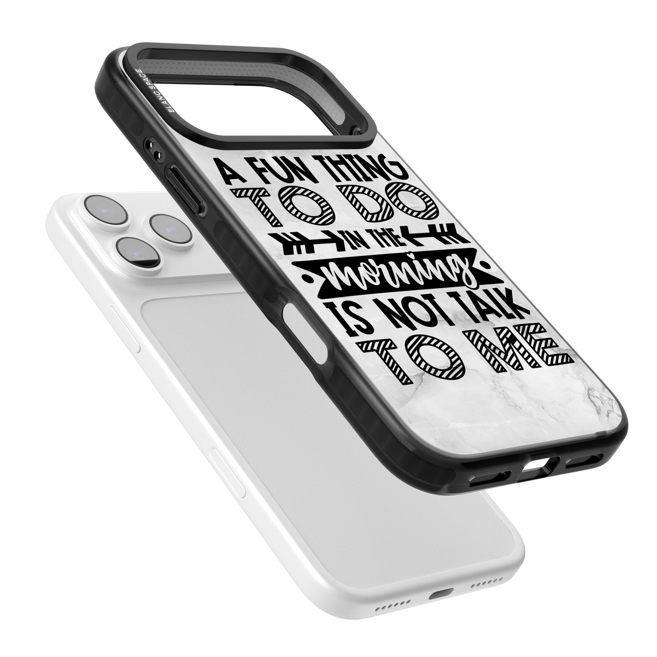 A Fun Thing To Do iPhone 17 Pro Max Impact Black Phone Case Colours