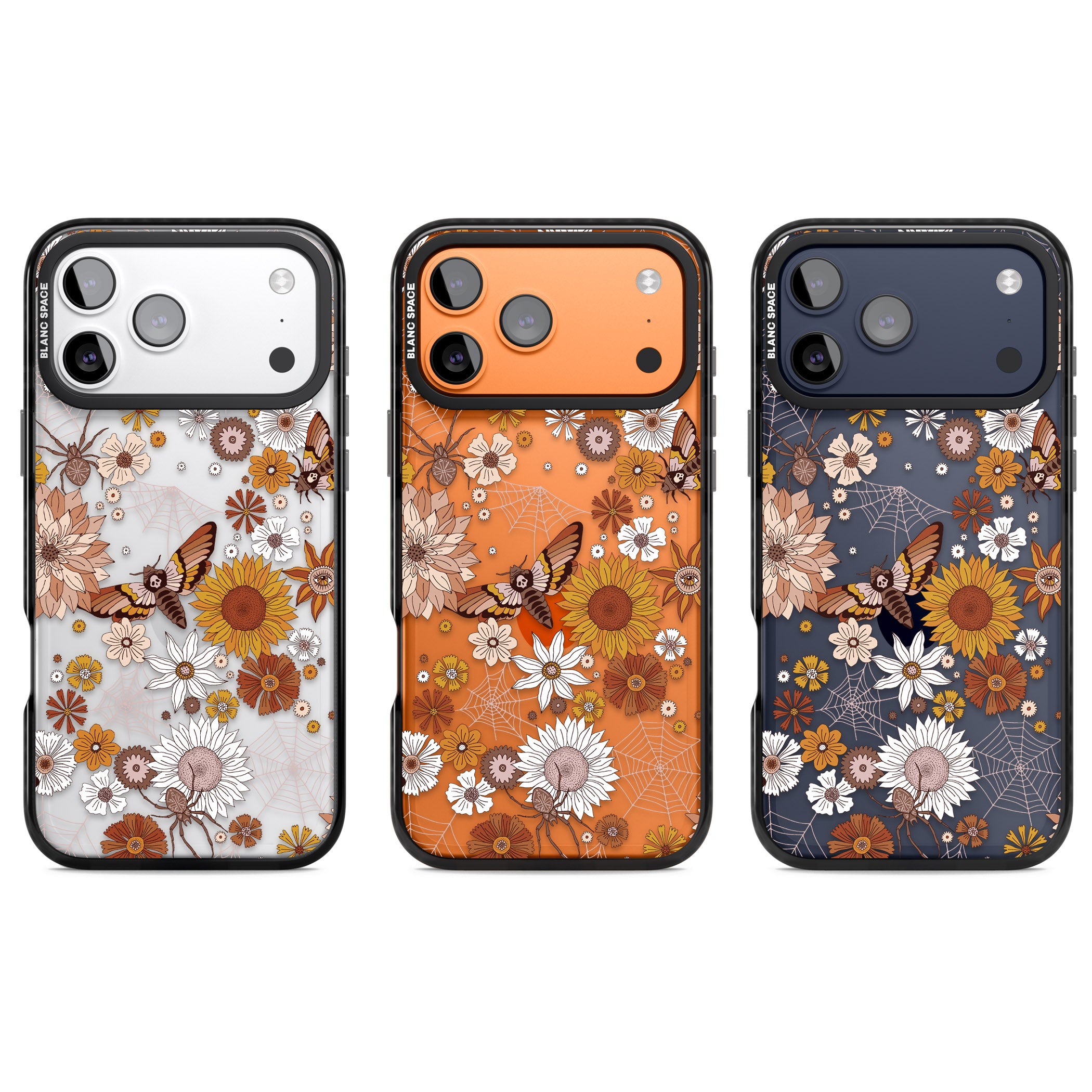 Halloween Wildlife iPhone 17 Pro Impact Black Phone Case APT Impact Protection