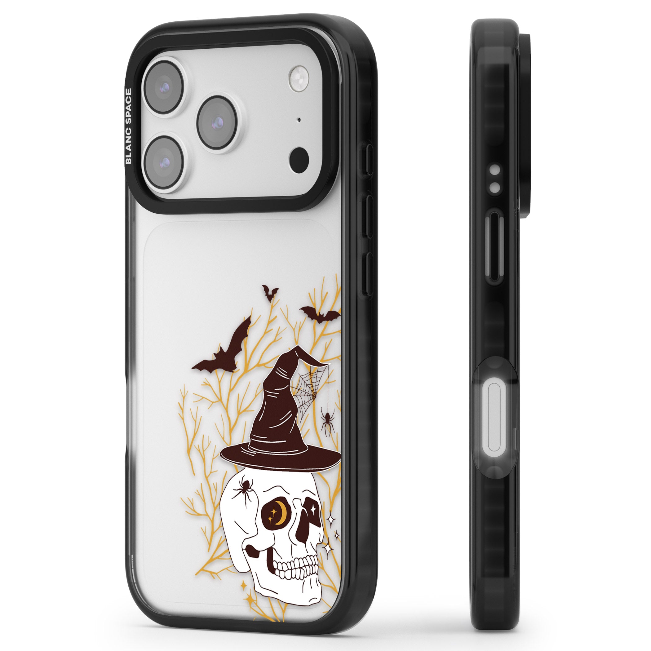 To Die For iPhone 17 Pro Impact Black Phone Case Side Profile