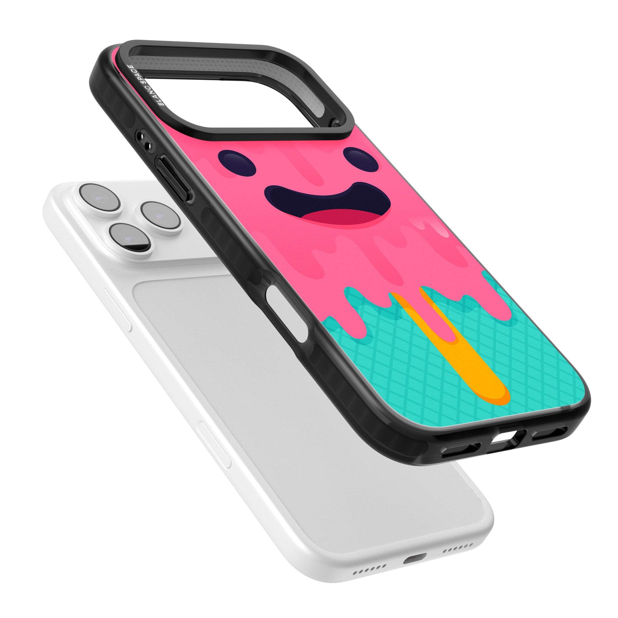 Ice Lolly iPhone 17 Pro Impact Black Phone Case Colours