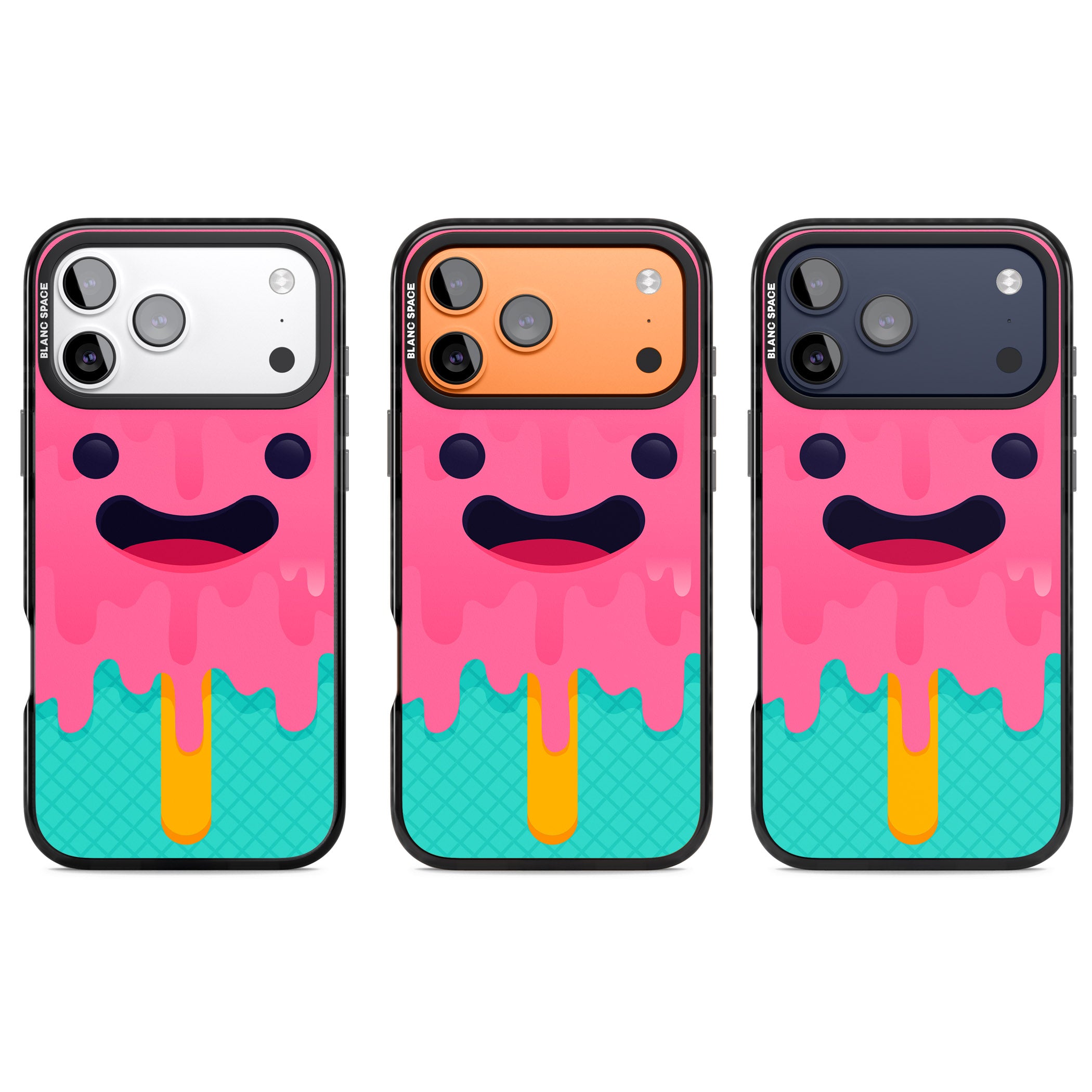 Ice Lolly iPhone 17 Pro Impact Black Phone Case APT Impact Protection