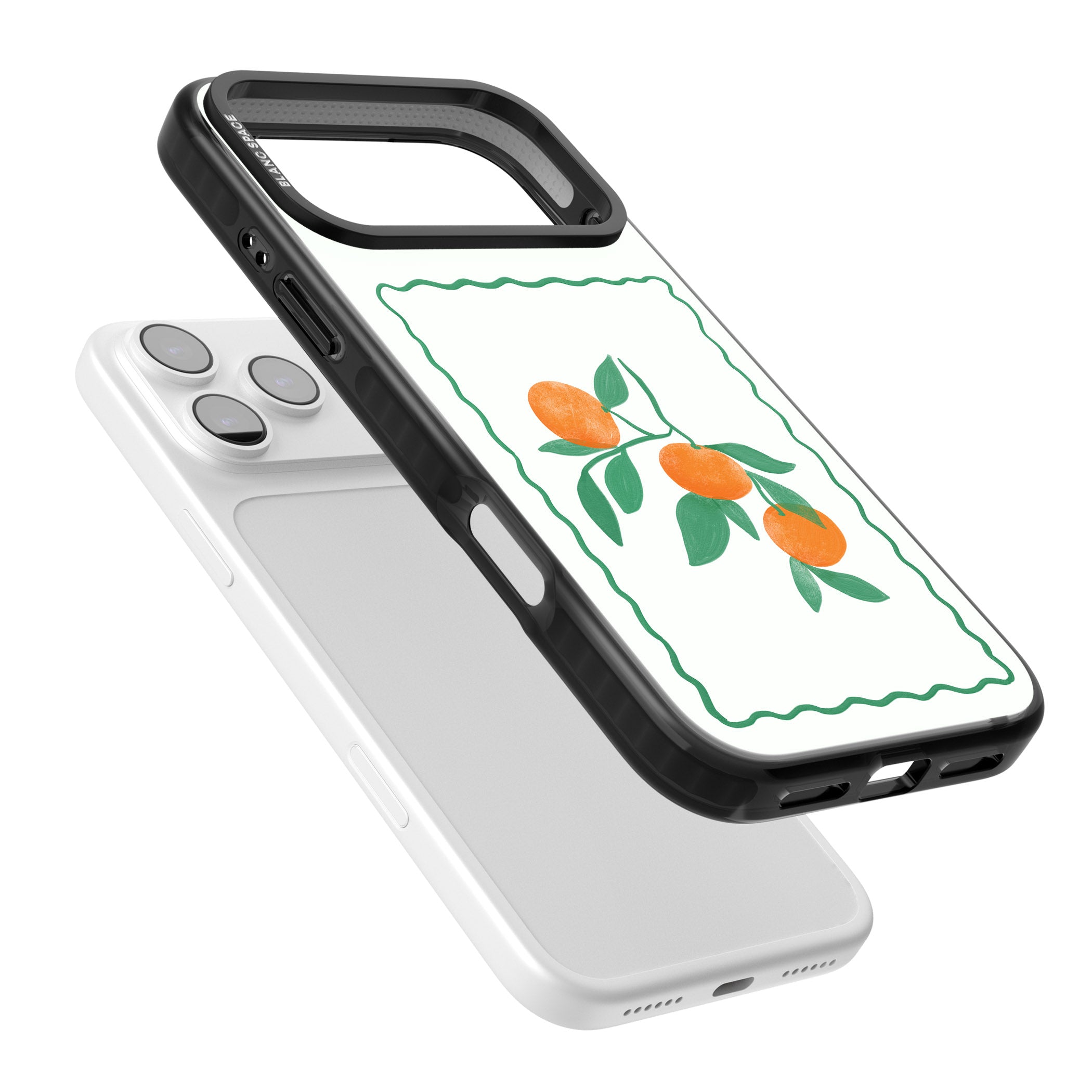 Italian Oranges iPhone 17 Pro Max Impact Black Phone Case Colours