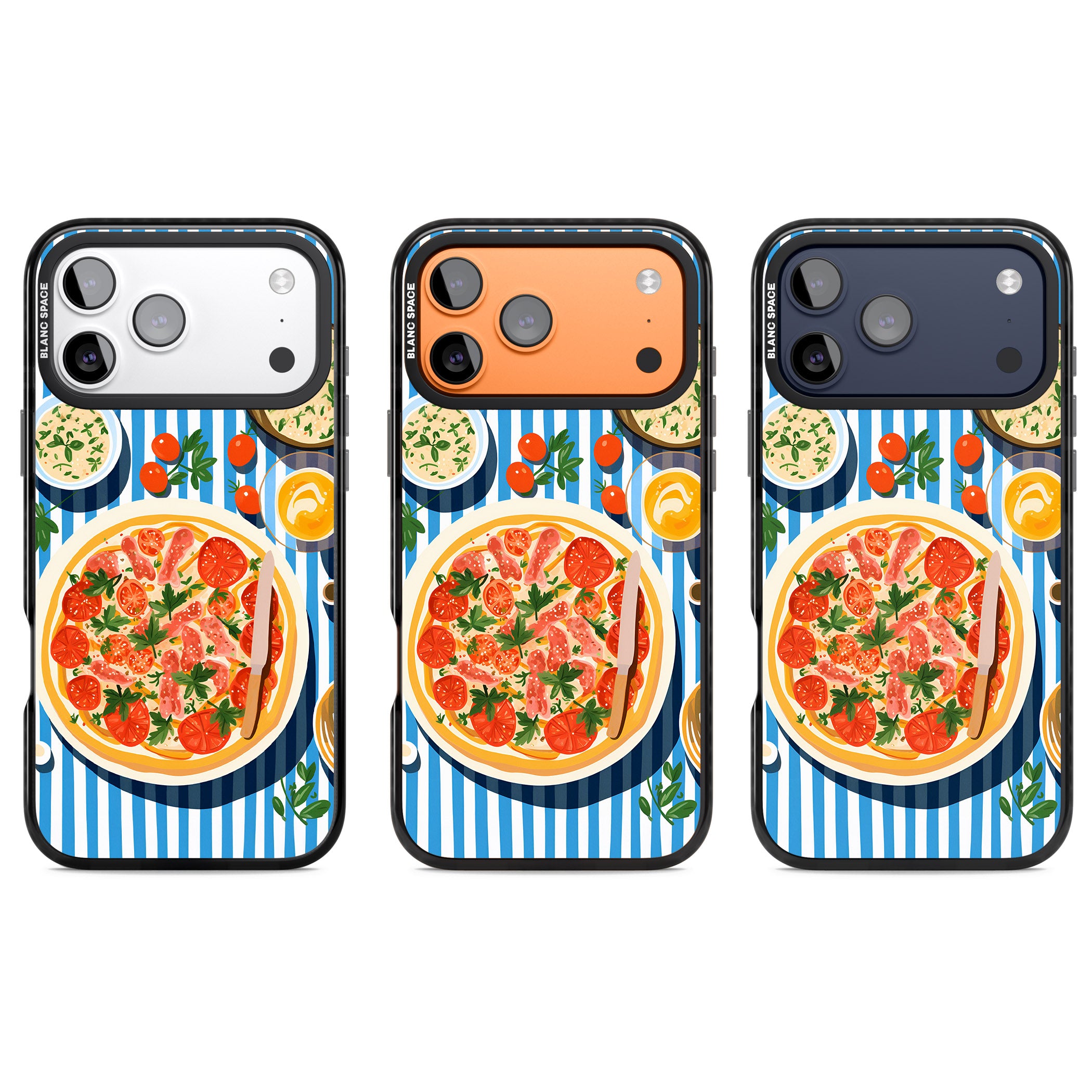 Italian Platter iPhone 17 Pro Impact Black Phone Case APT Impact Protection