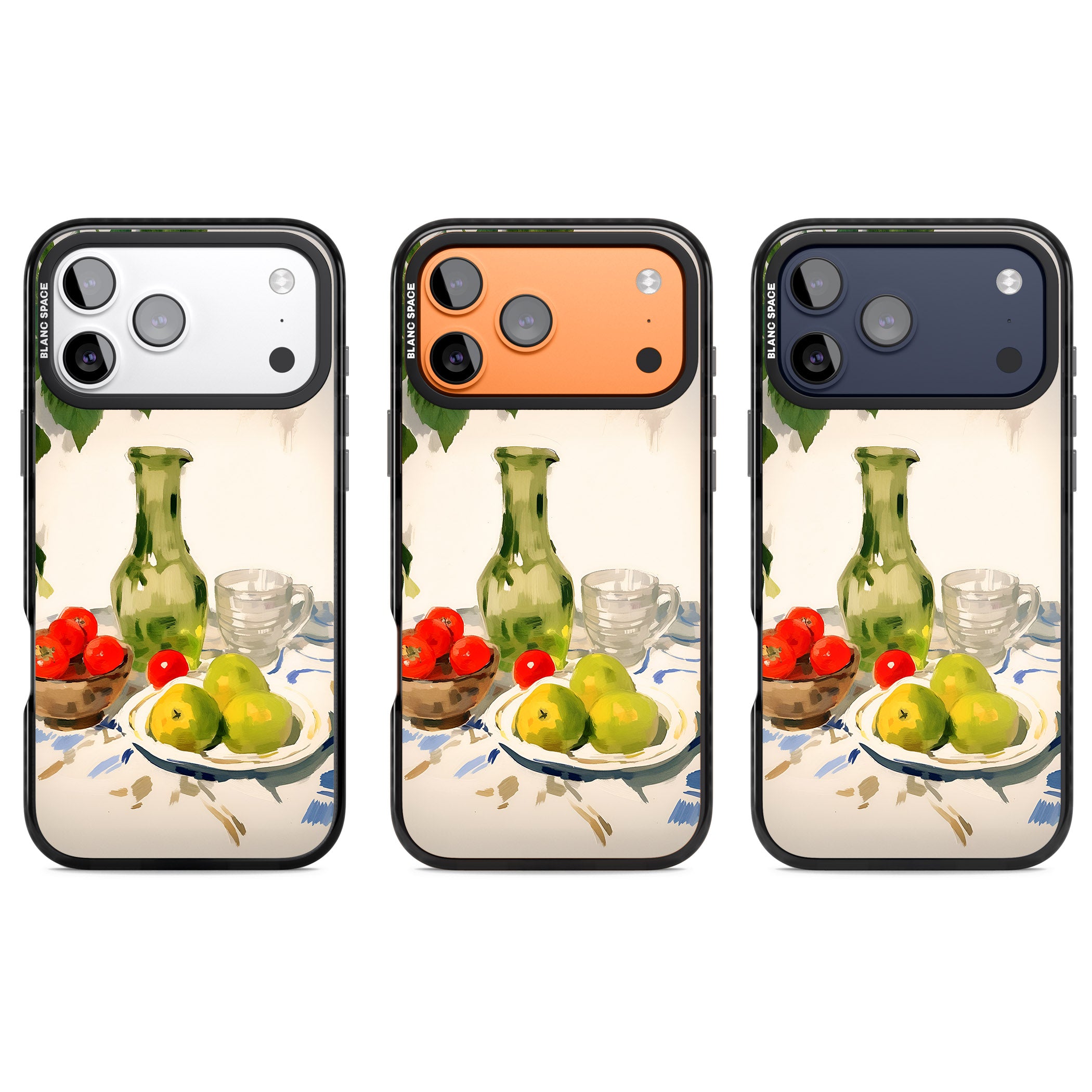 Green Carafe iPhone 17 Pro Impact Black Phone Case APT Impact Protection