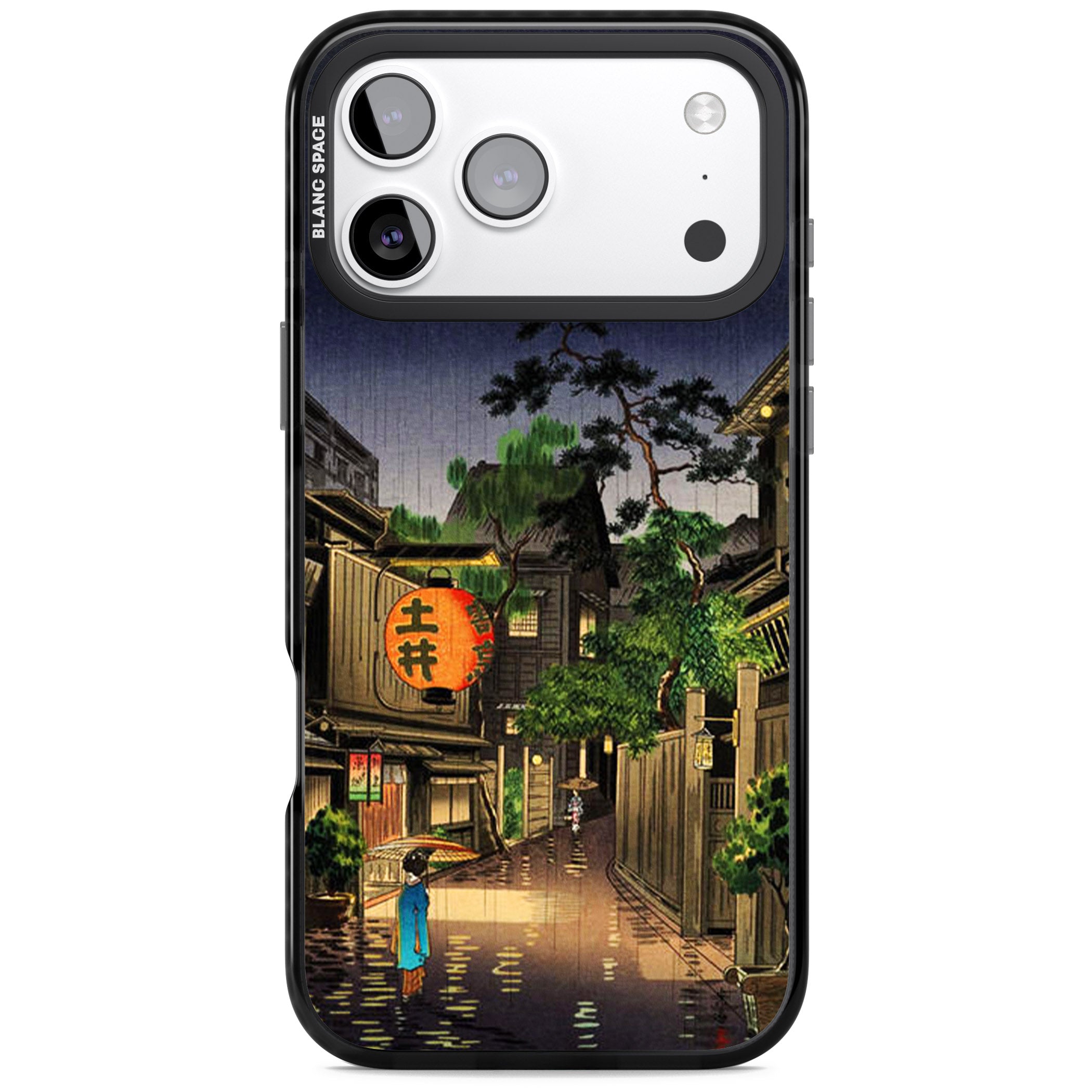Evening In Ushigome iPhone 17 Pro Impact Black Phone Case