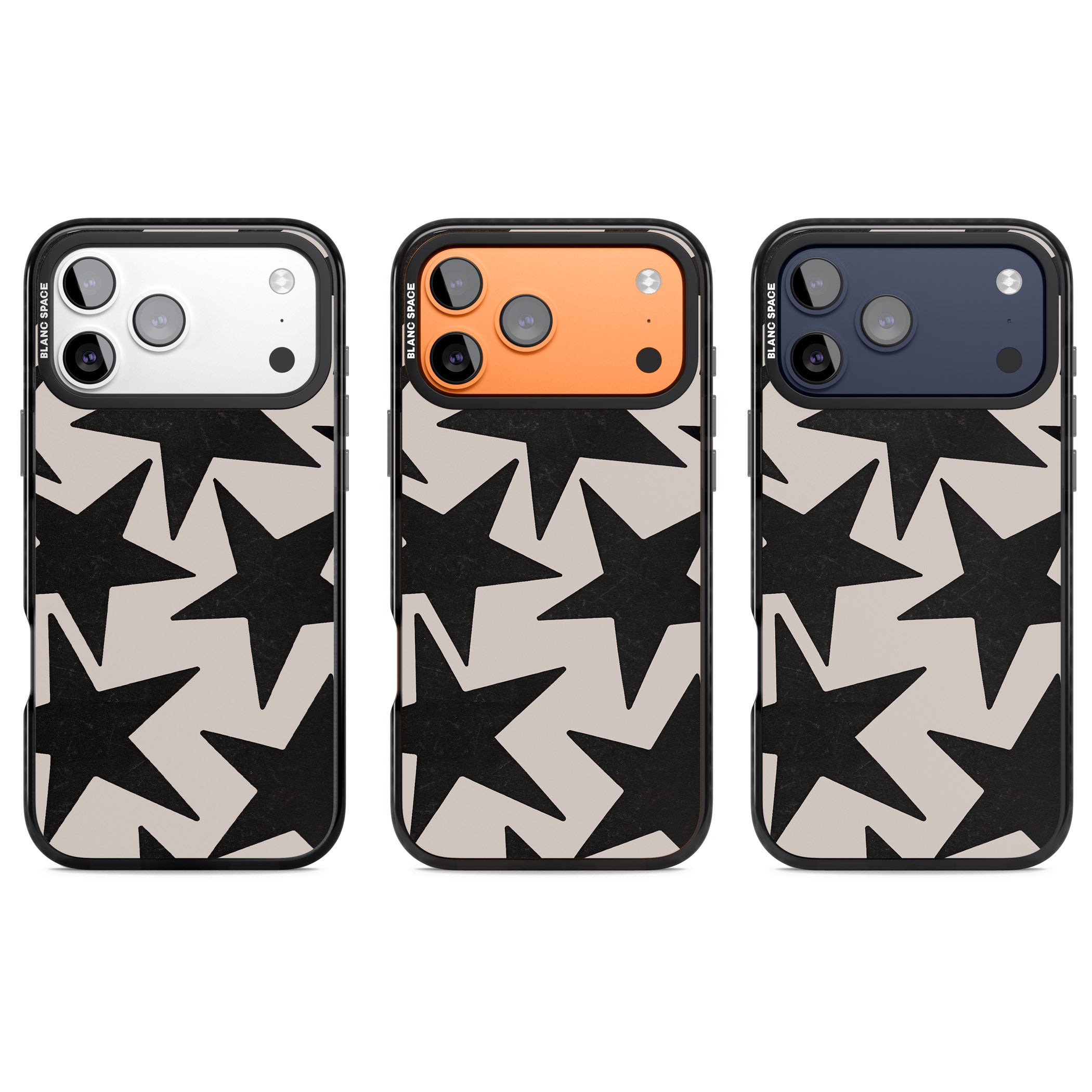 Black Superstars iPhone 17 Pro Impact Pro Black Phone Case APT Impact Protection