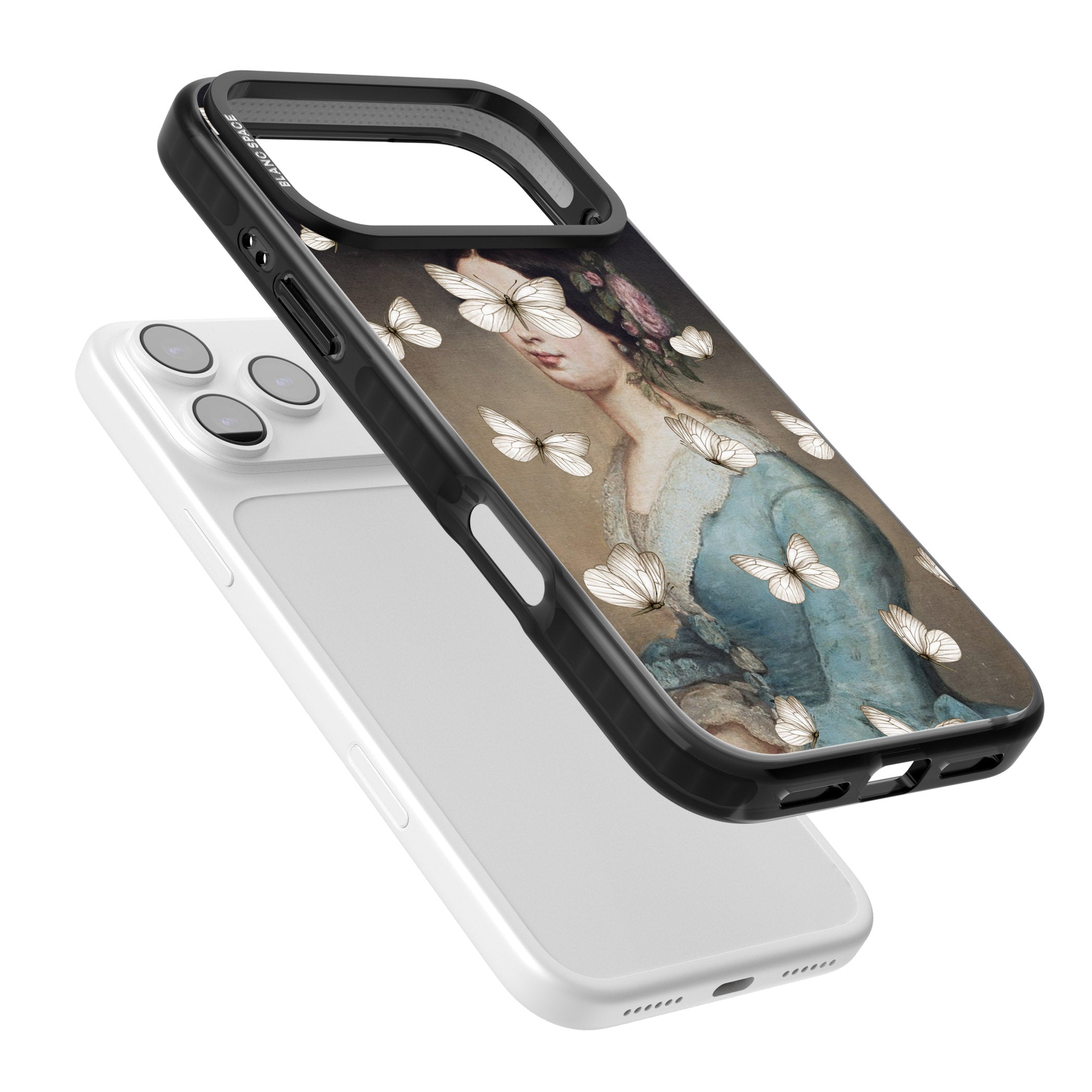 Butterfly Beauty iPhone 17 Pro Impact Pro Black Phone Case Colours