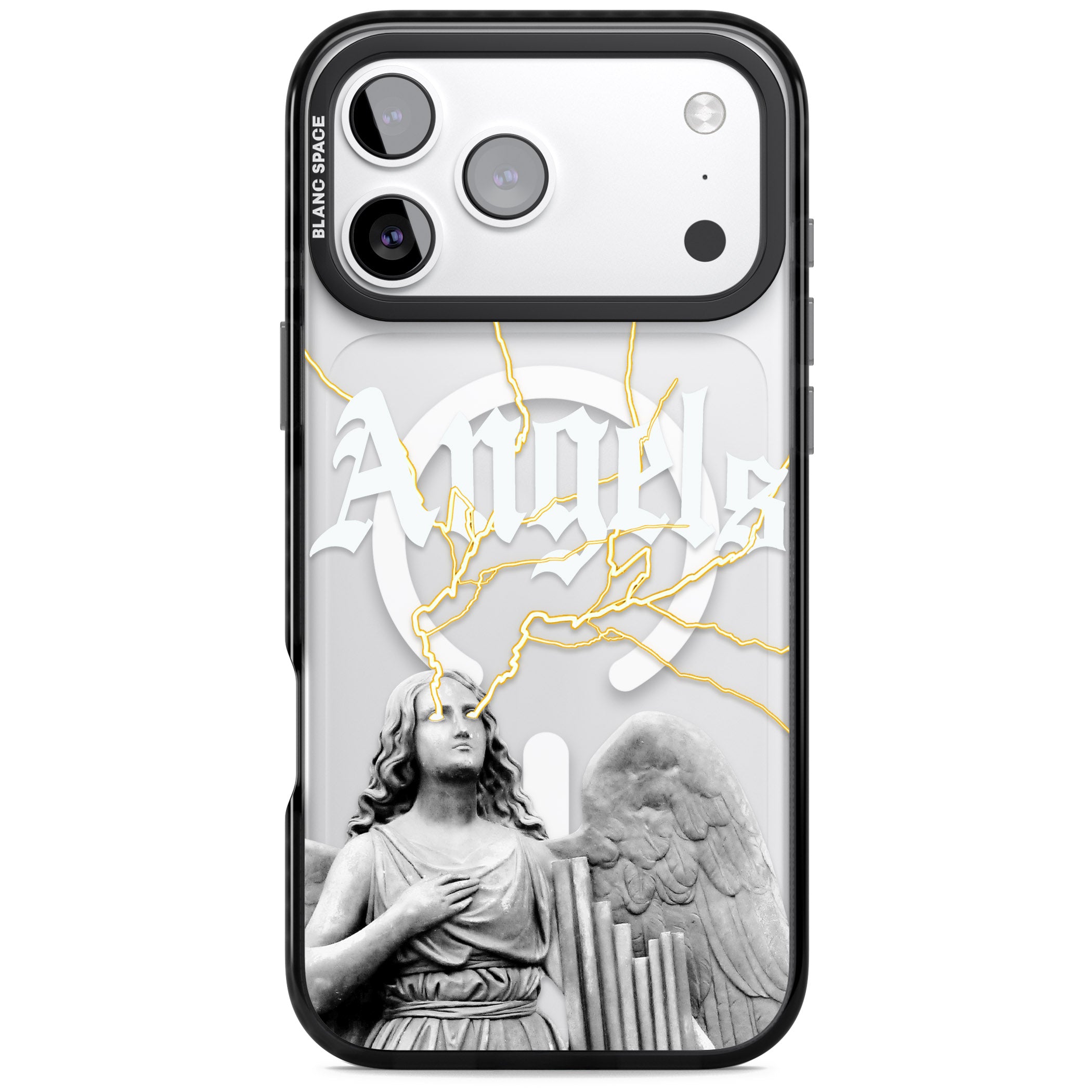Angels iPhone 17 Pro Impact Pro Black Phone Case