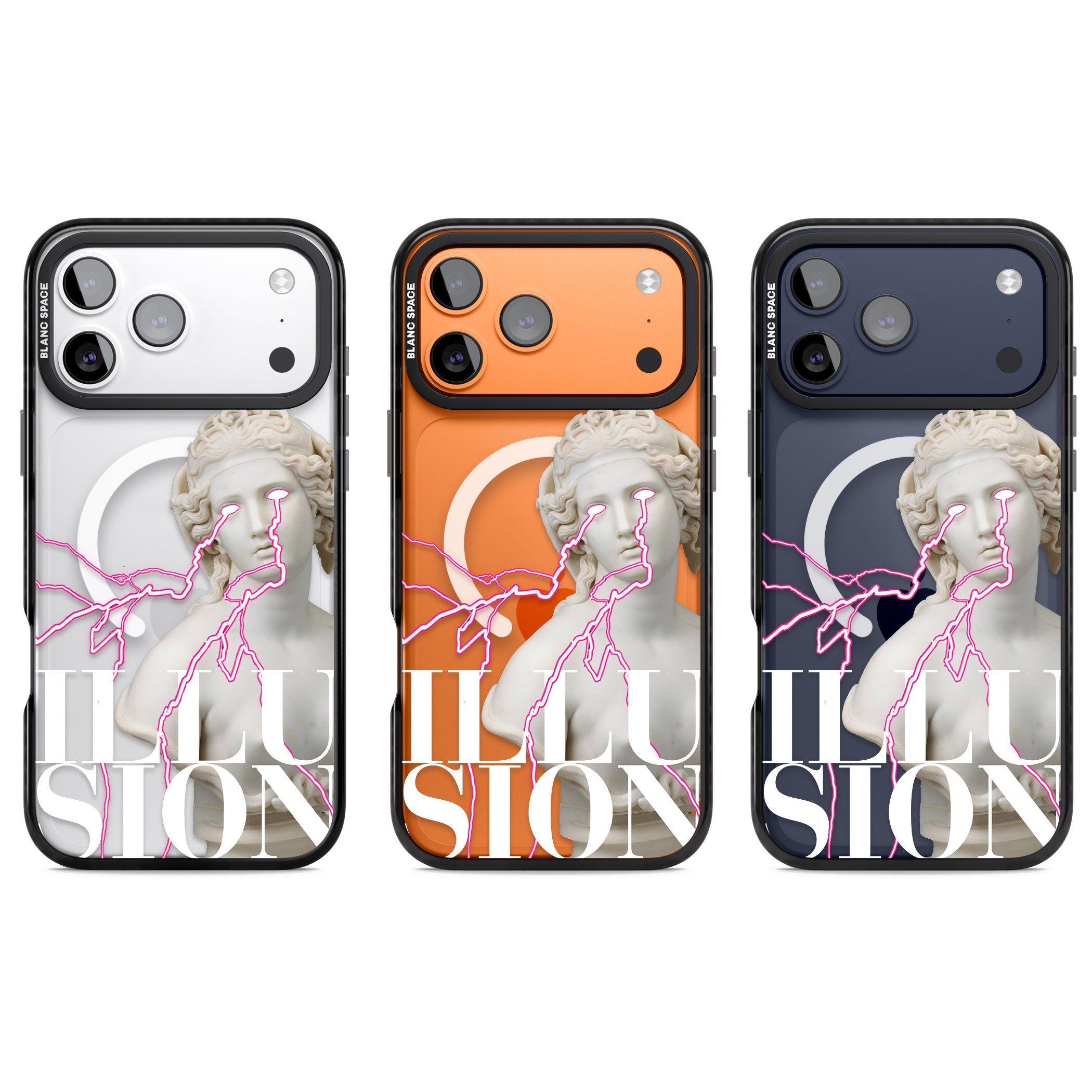 Illusion iPhone 17 Pro Impact Pro Black Phone Case APT Impact Protection