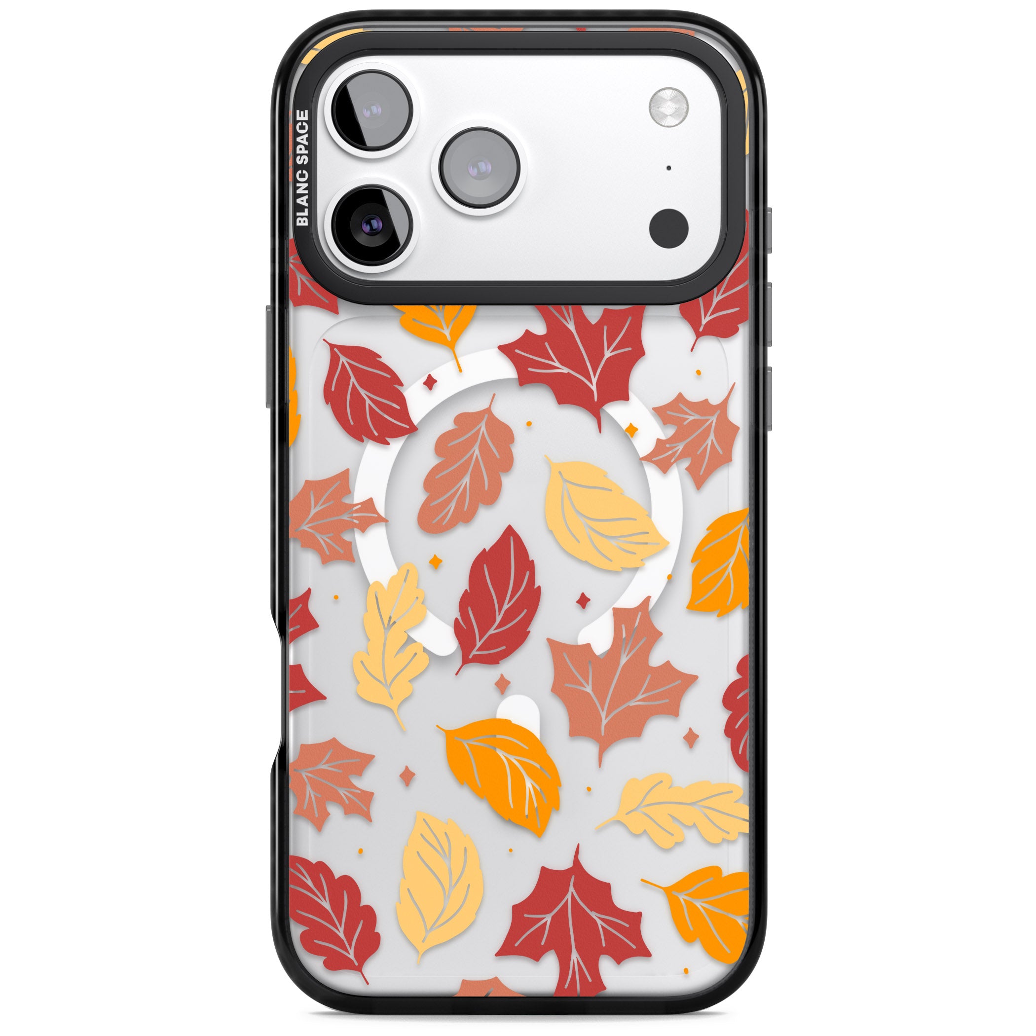 Autumn Leaves iPhone 17 Pro Max Impact Pro Black Phone Case