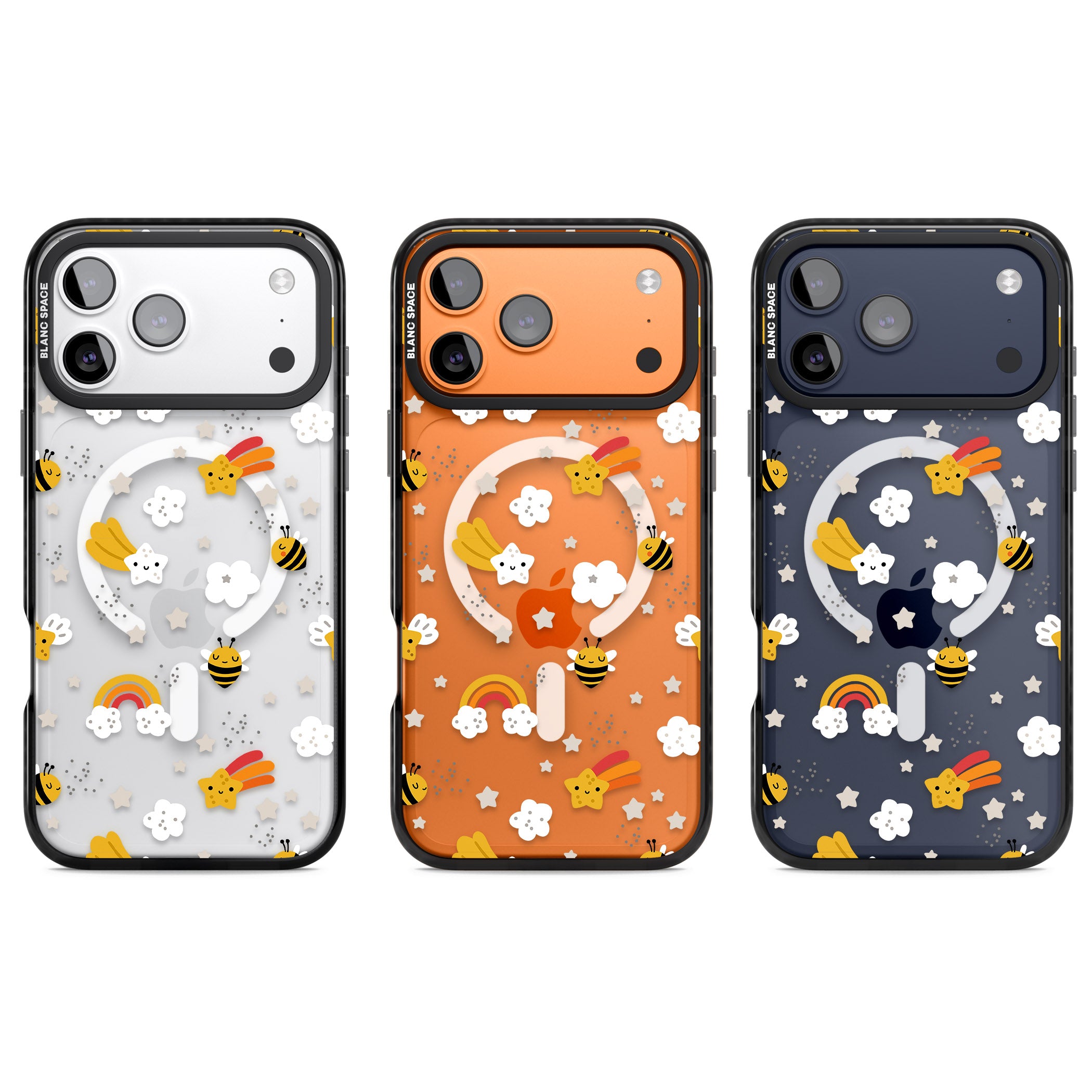 Busy Bee iPhone 17 Pro Impact Pro Black Phone Case APT Impact Protection