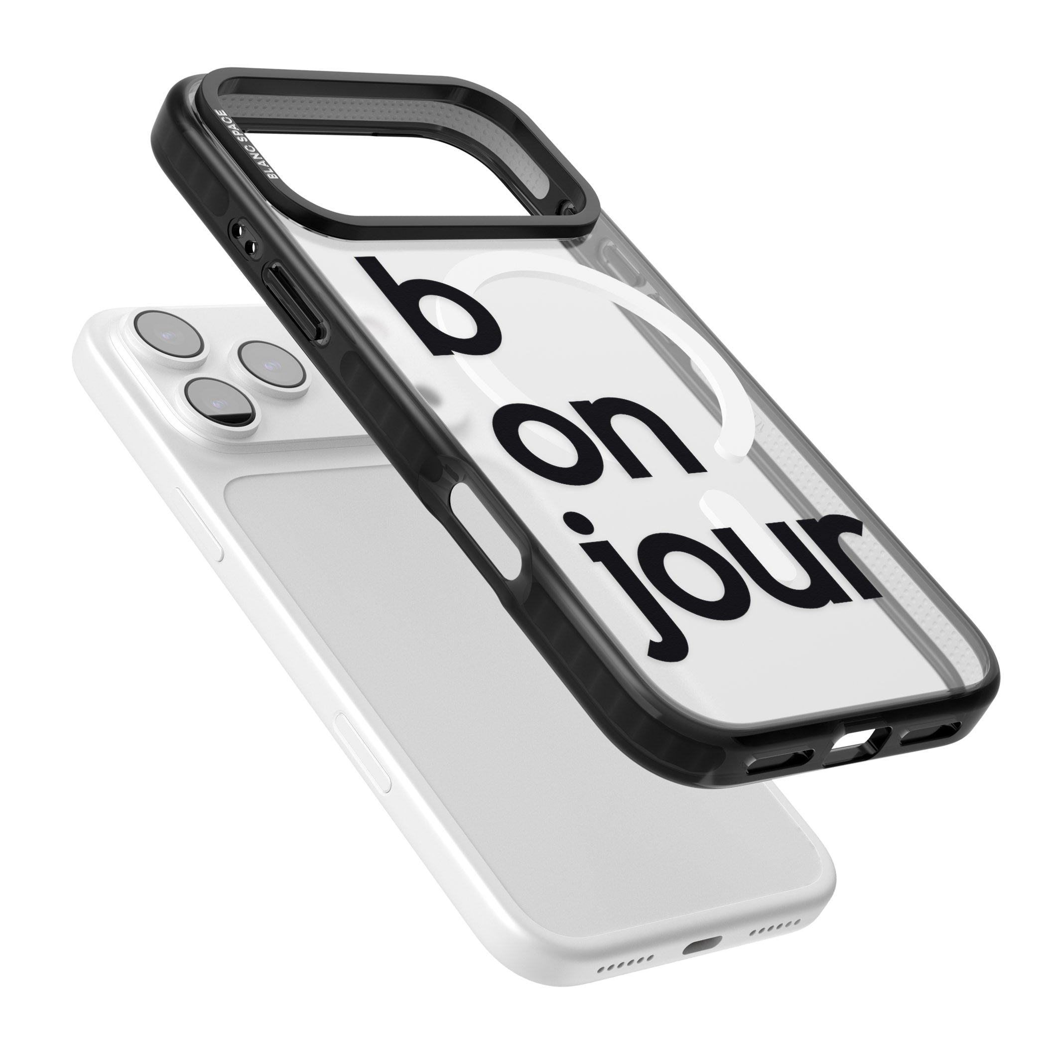 Bonjour iPhone 17 Pro Max Impact Pro Black Phone Case Colours