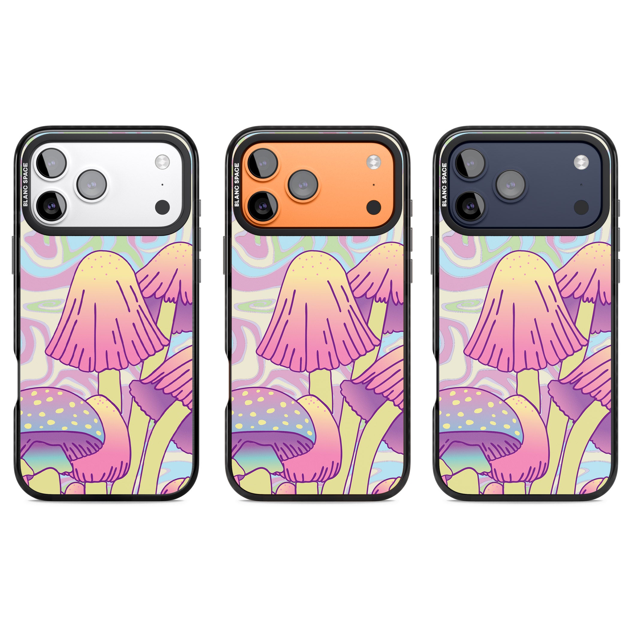 Shroomin' iPhone 17 Pro Impact Pro Black Phone Case APT Impact Protection