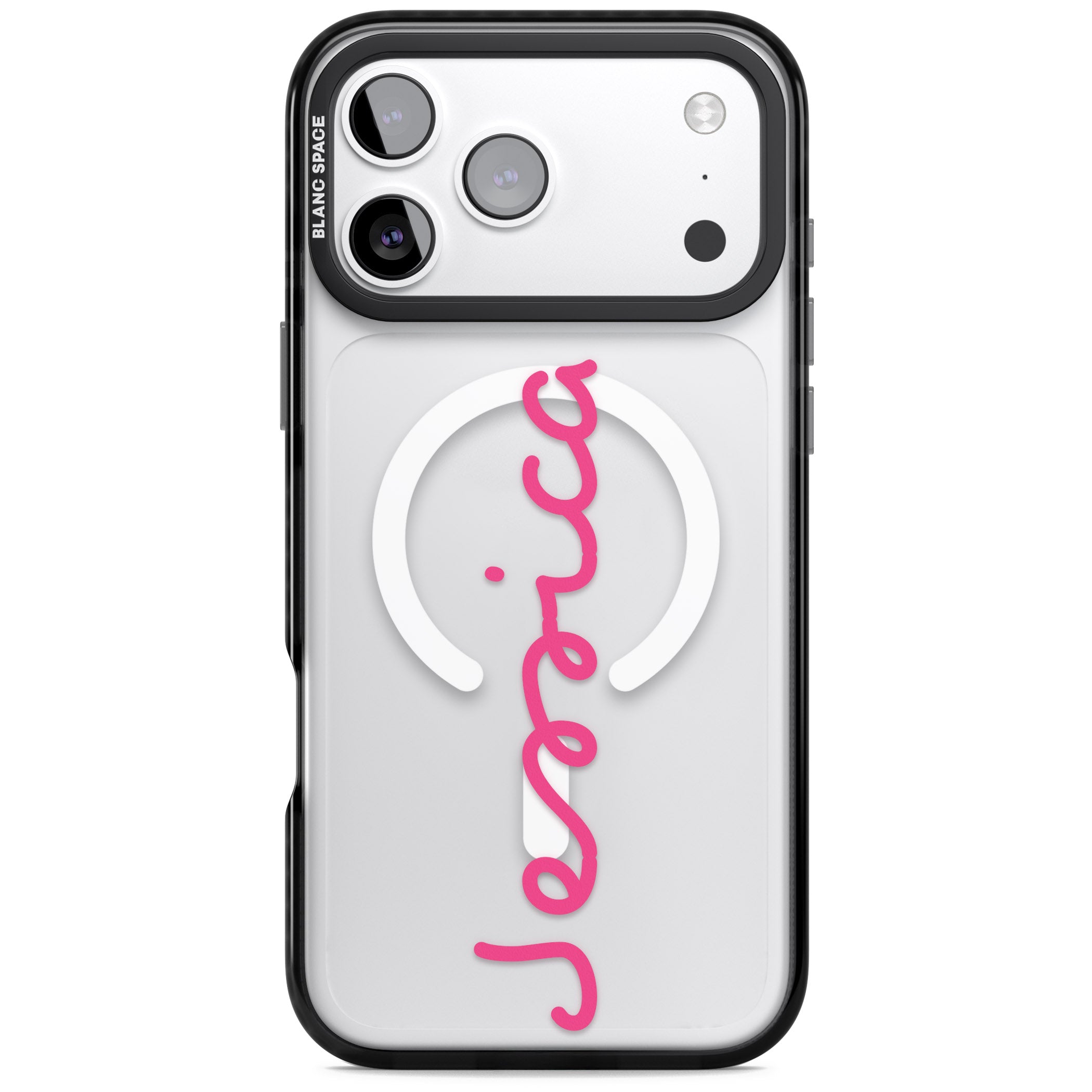 Personalised Summer Name iPhone 17 Pro Max Impact Pro Black Phone Case