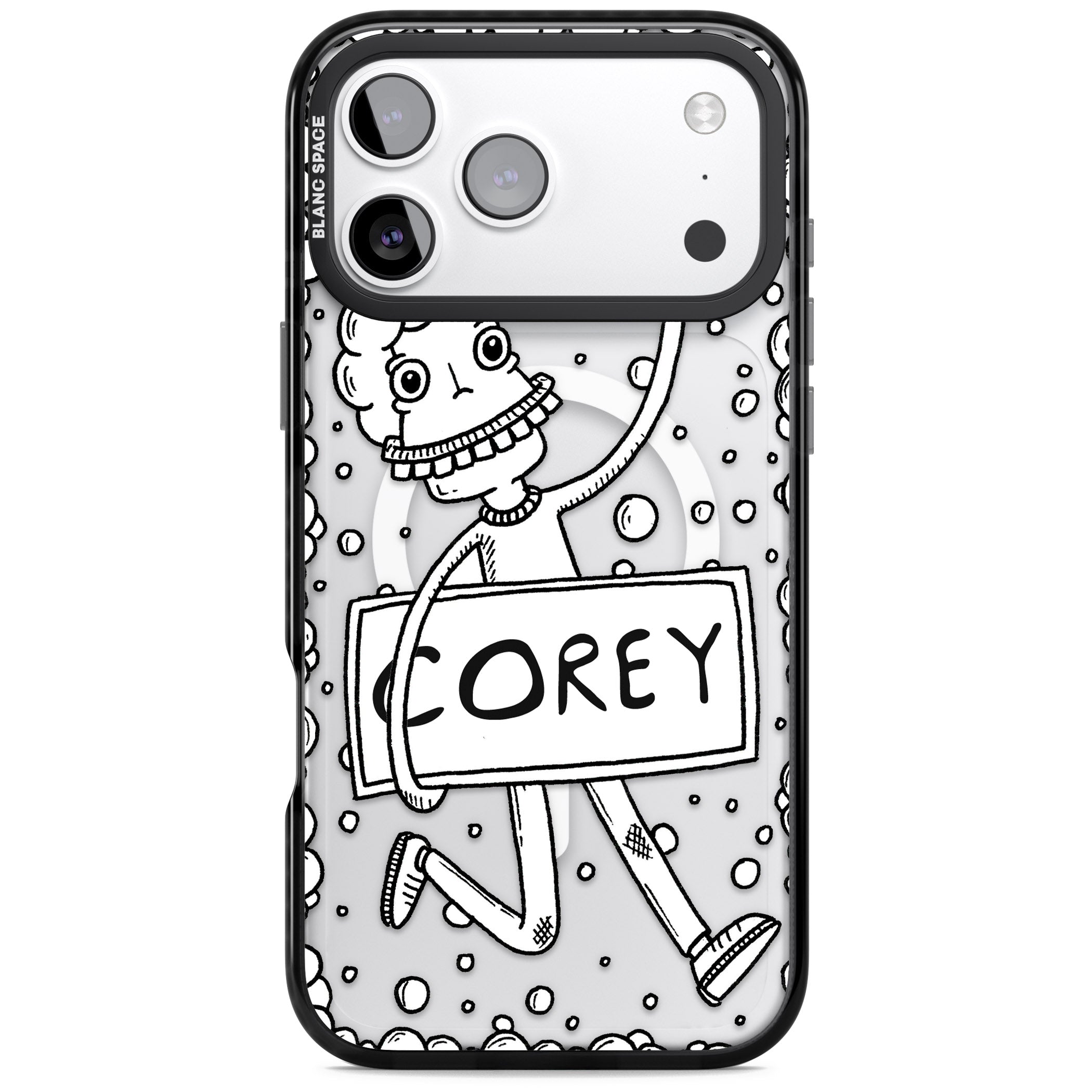 Personalised Banner Boy iPhone 17 Pro Max Impact Pro Black Phone Case