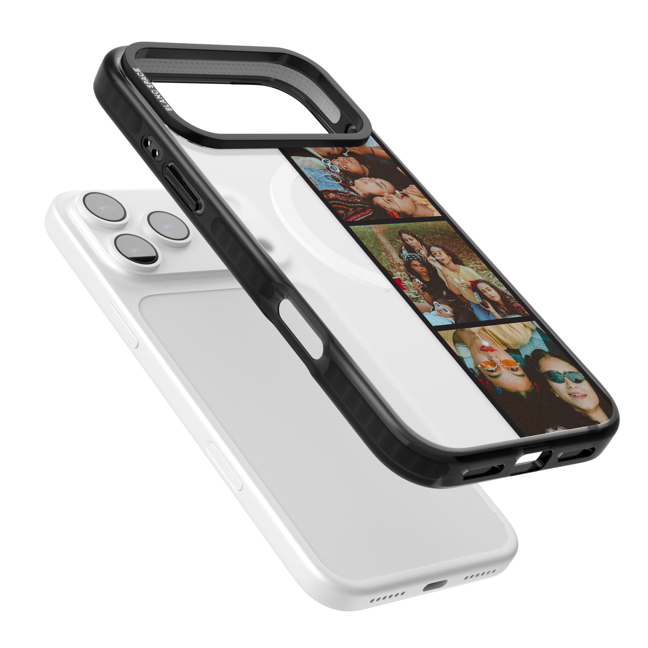 Personalised Photo Strip iPhone 17 Pro Max Impact Pro Black Phone Case Colours