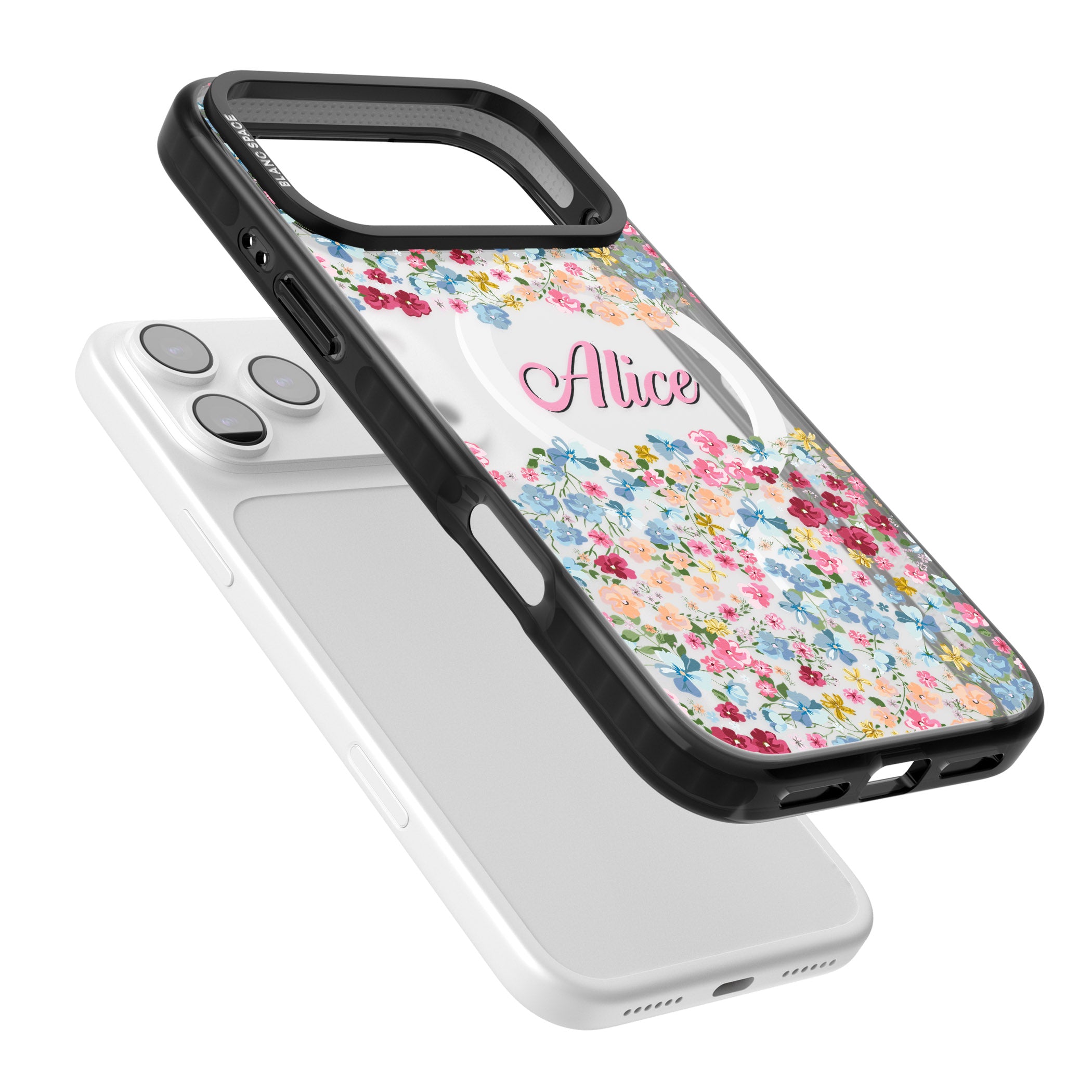 Personalised Venetian Meadow iPhone 17 Pro Max Impact Pro Black Phone Case Colours