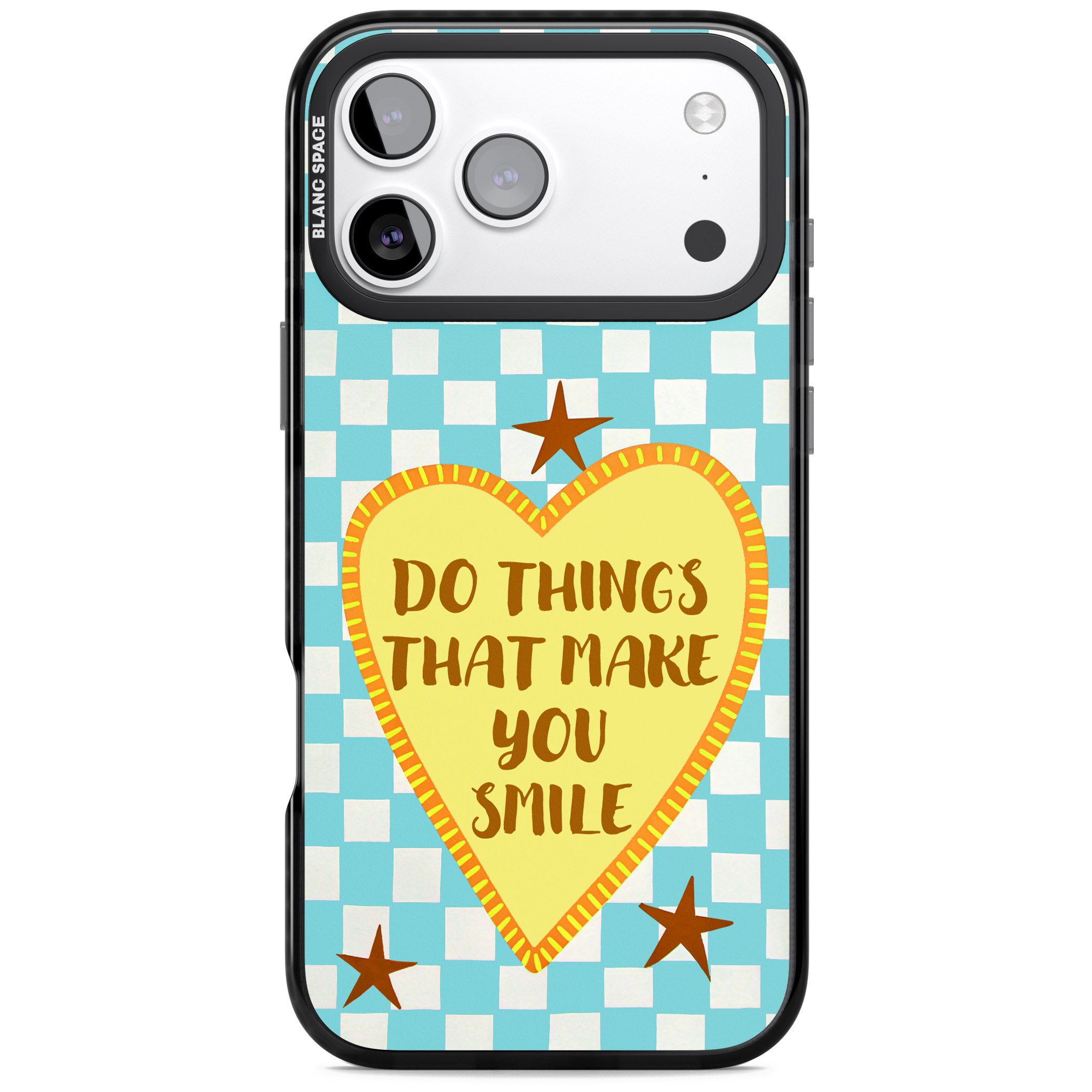 Do Things That Make You Smile iPhone 17 Pro Max Impact Pro Black Phone Case