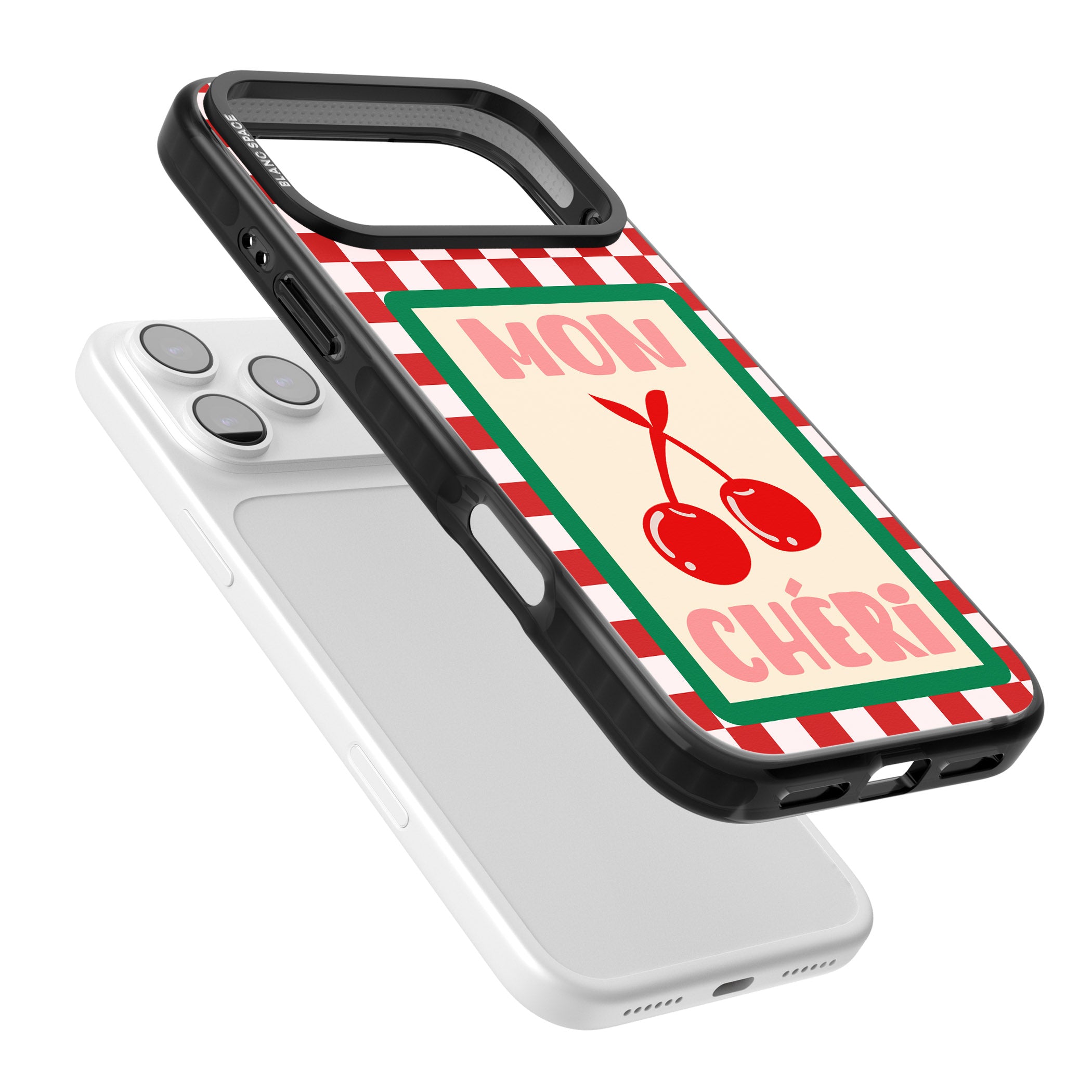 Mon Cheri iPhone 17 Pro Impact Pro Black Phone Case Colours