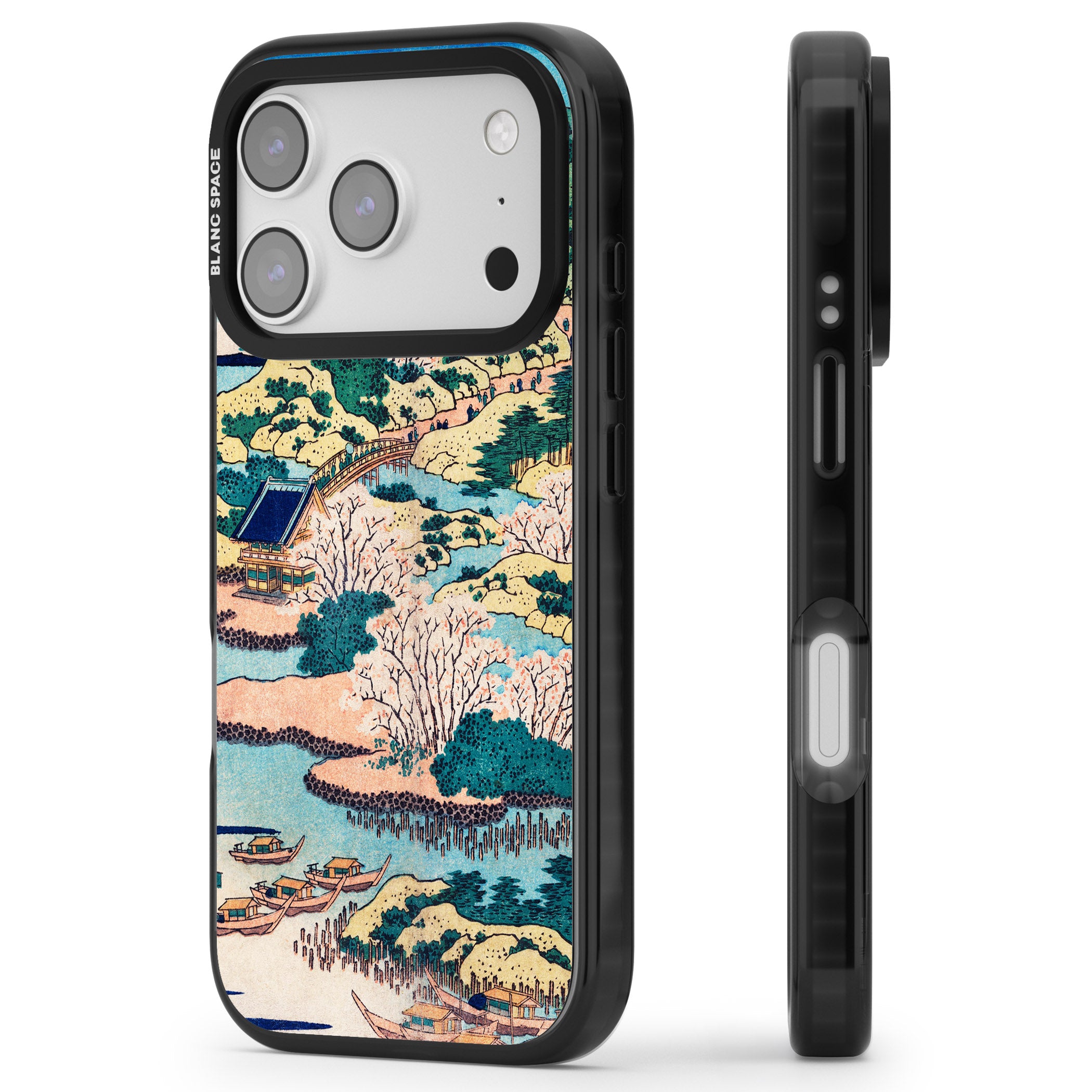 Coastal Community iPhone 17 Pro Impact Pro Black Phone Case Side Profile